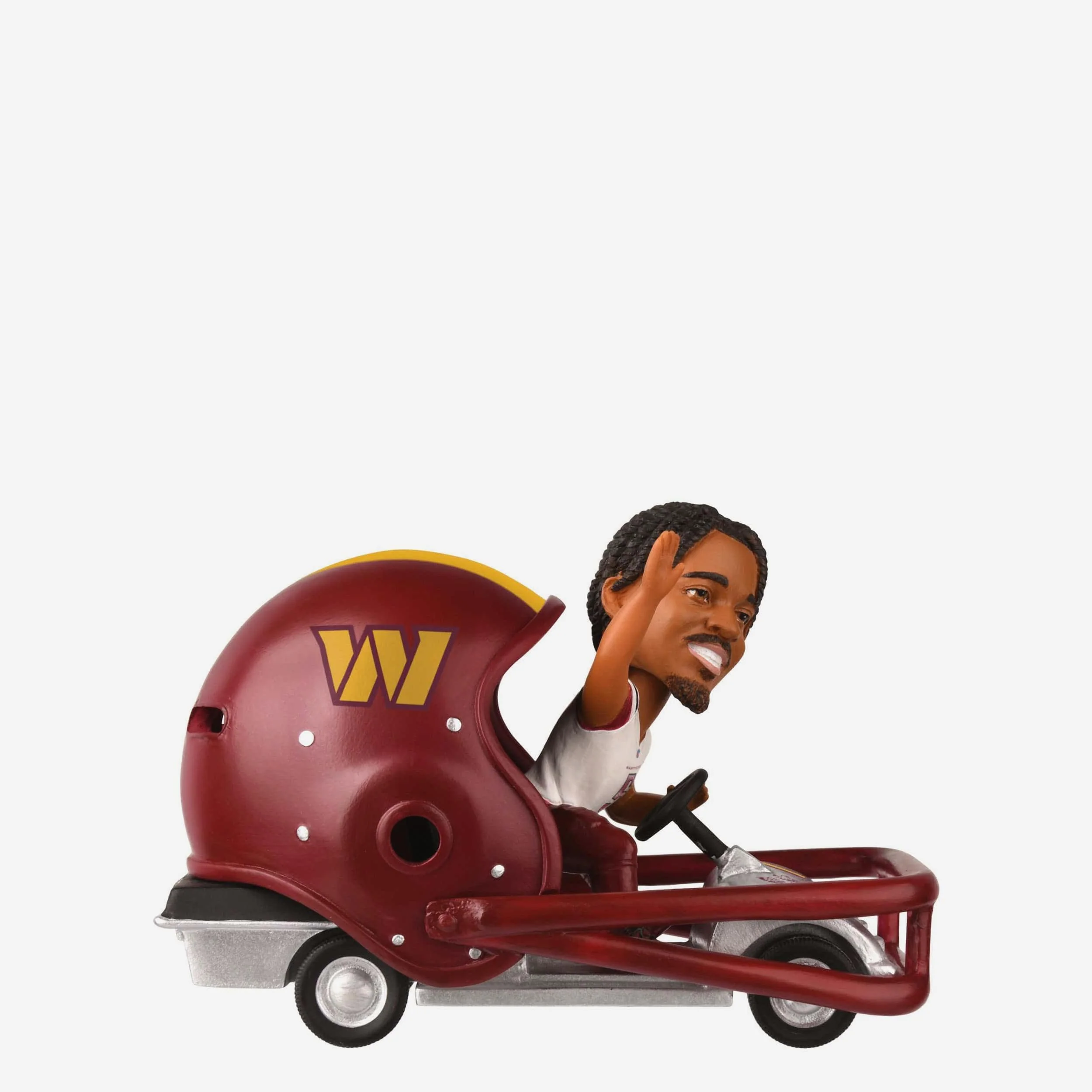 Jayden Daniels Washington Commanders Helmet Cart Bobblehead - Image 2