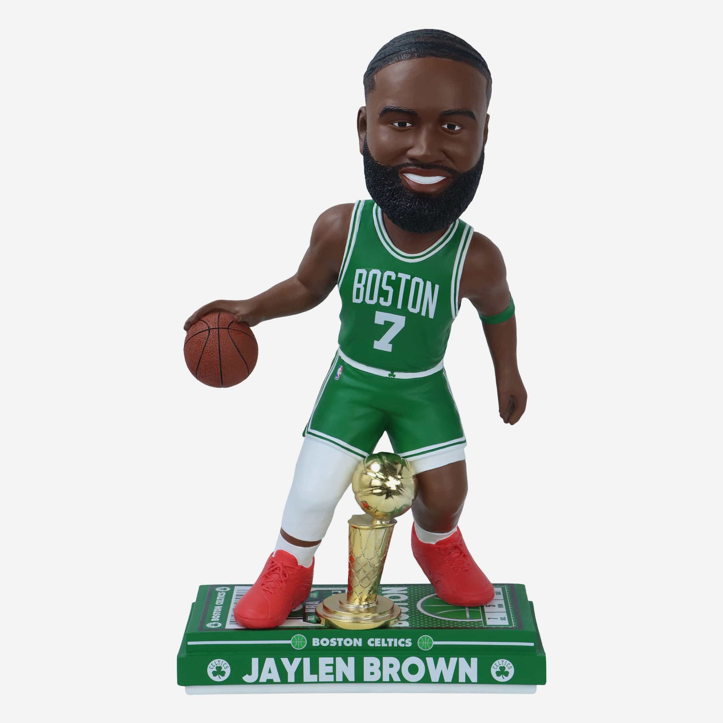 Jaylen Brown Boston Celtics 2024 NBA Champions 18 in MVP Bobblehead