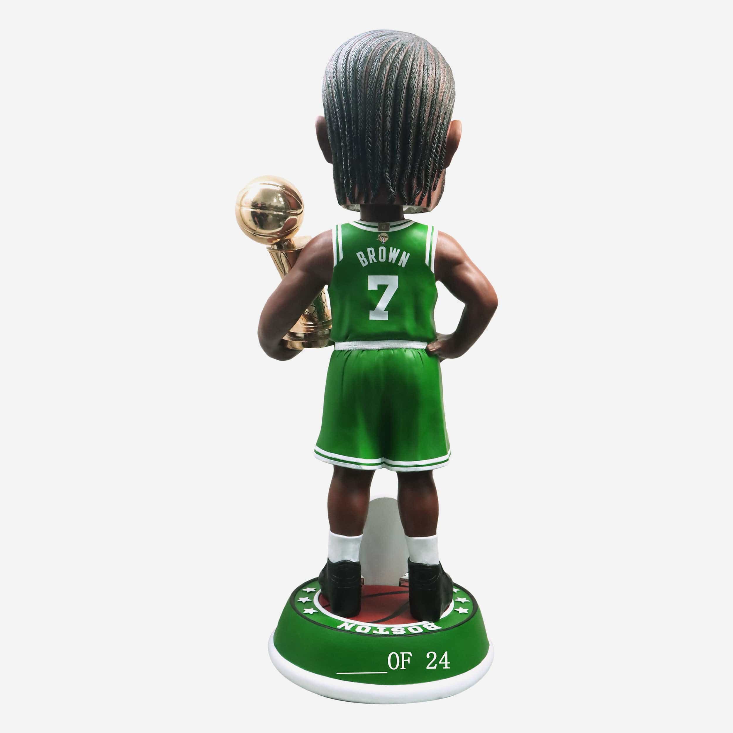 Jaylen Brown Boston Celtics 2024 NBA Champions 3 Ft MVP Bobblehead - Image 5