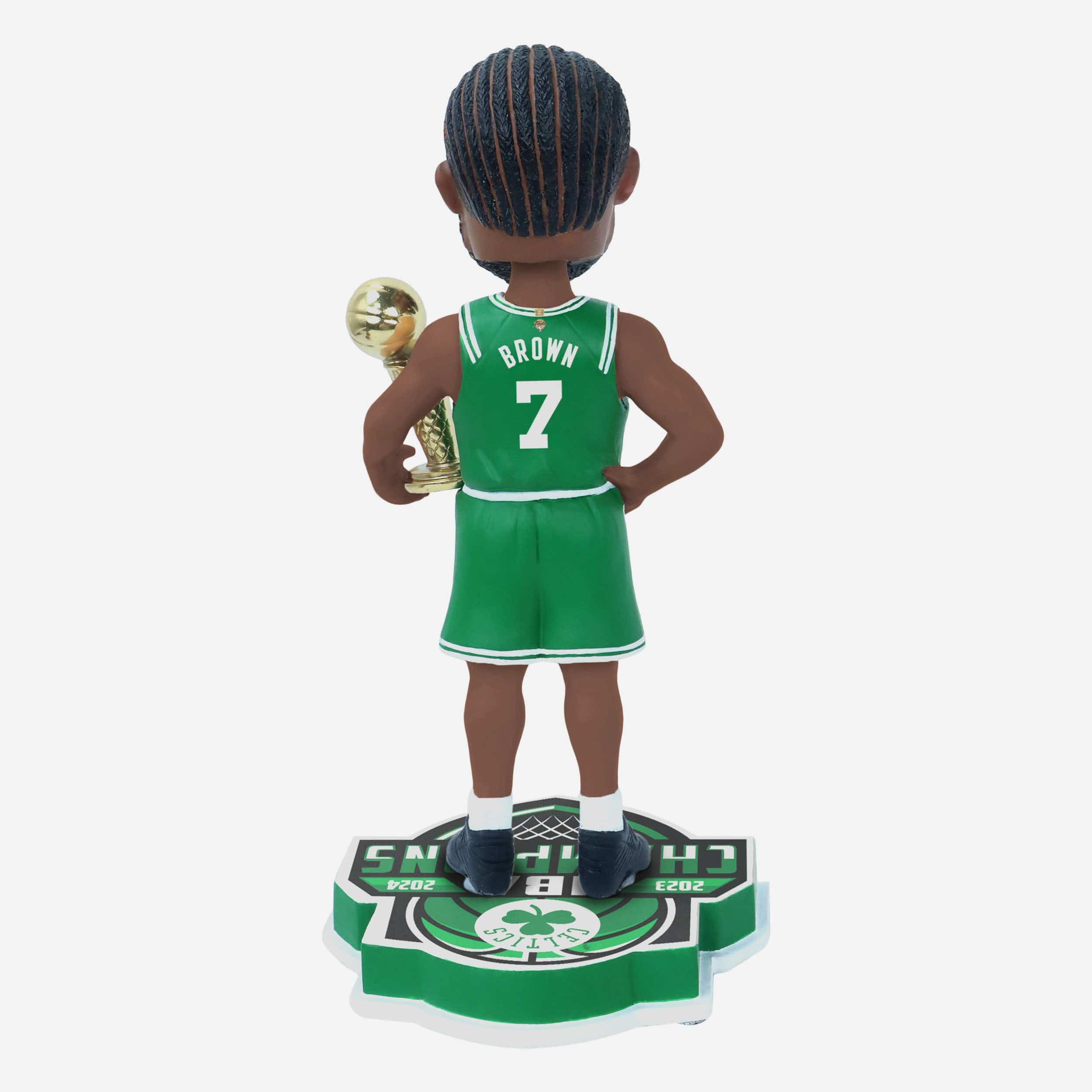Jaylen Brown Boston Celtics 2024 NBA Champions Green Bobblehead - Image 2