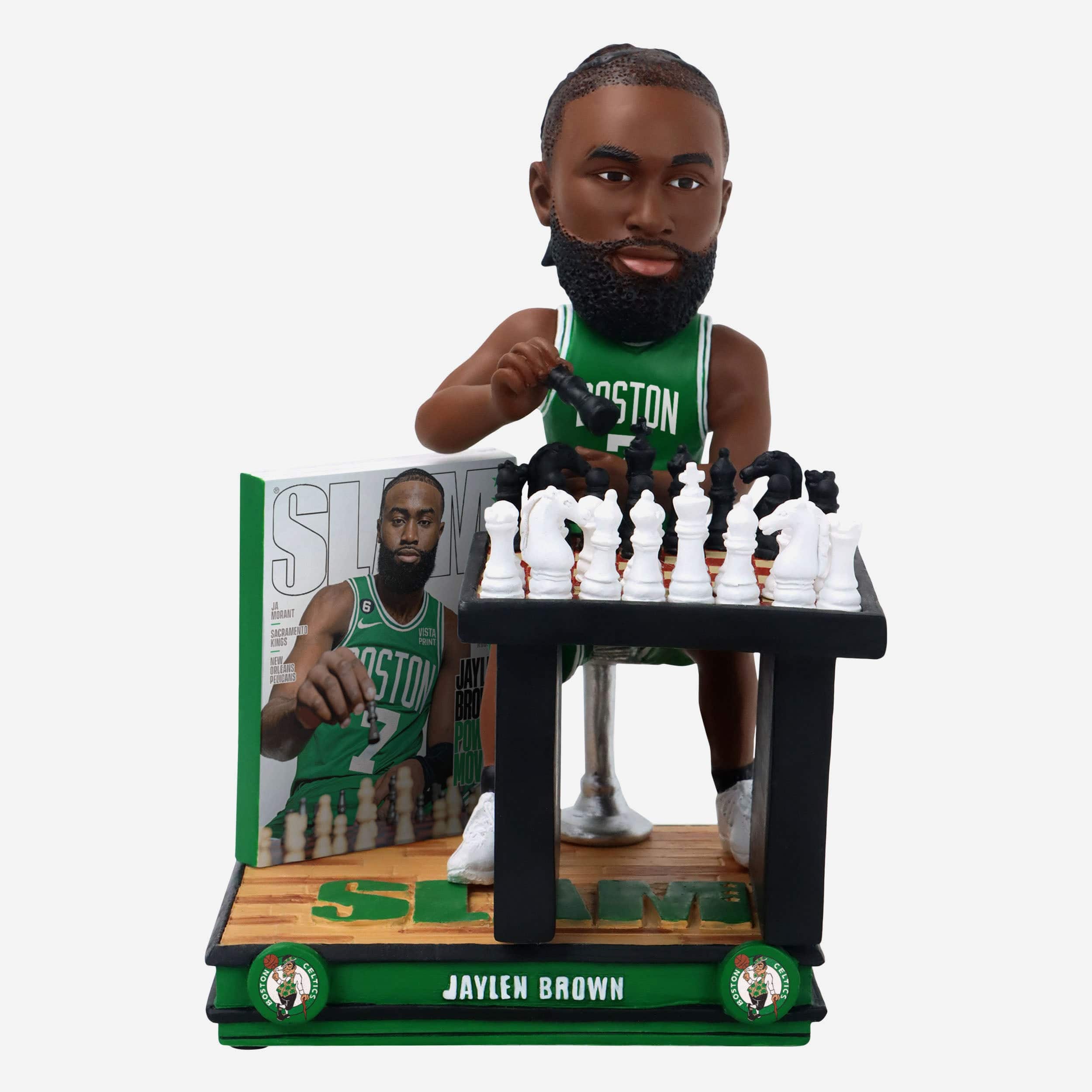 Jaylen Brown Boston Celtics Power Moves Slam Magazine Cover Bobblehead