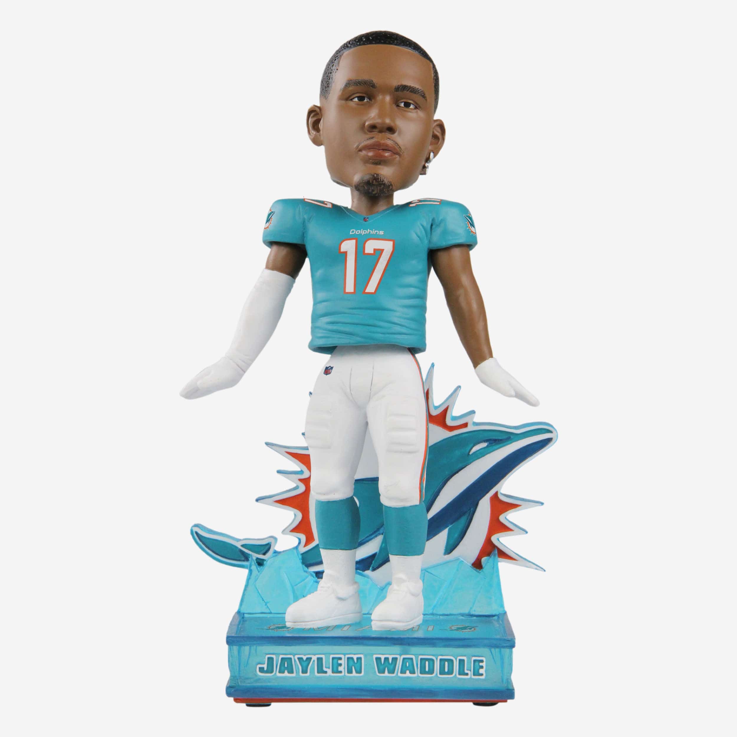 Jaylen Waddle Miami Dolphins Waddling Bobblehead