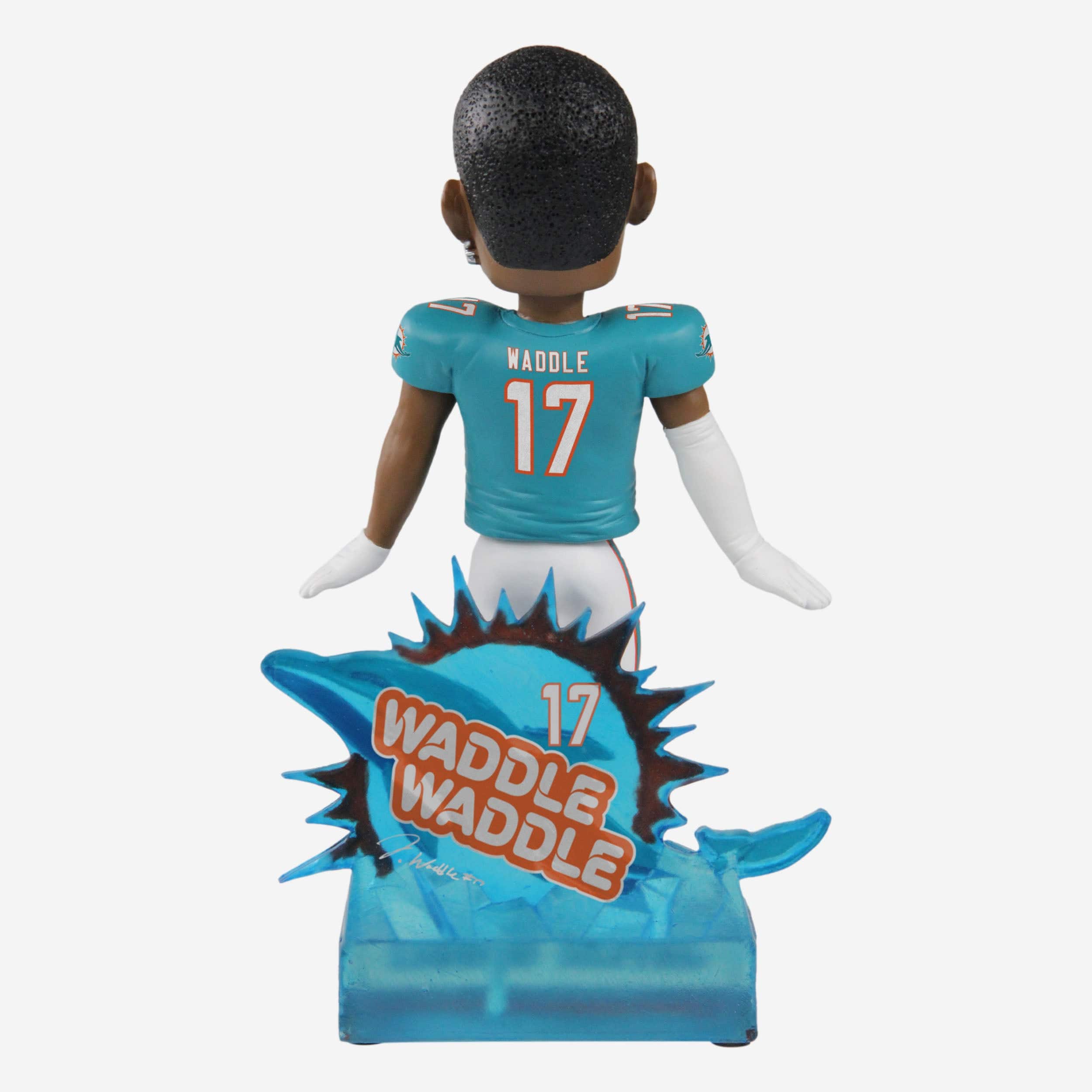 Jaylen Waddle Miami Dolphins Waddling Bobblehead - Image 5