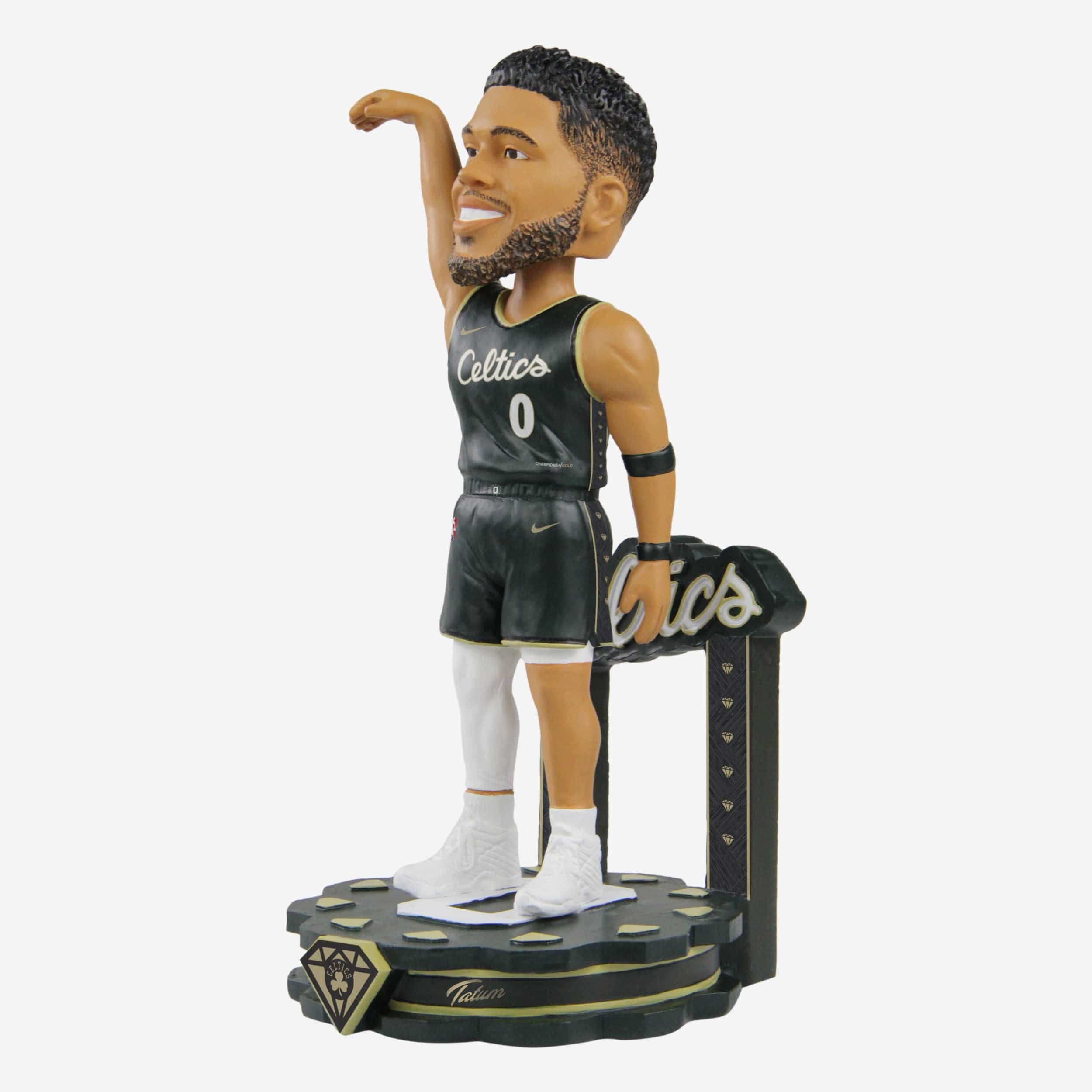 Jayson Tatum Boston Celtics 2023 City Jersey Bobblehead - Image 4