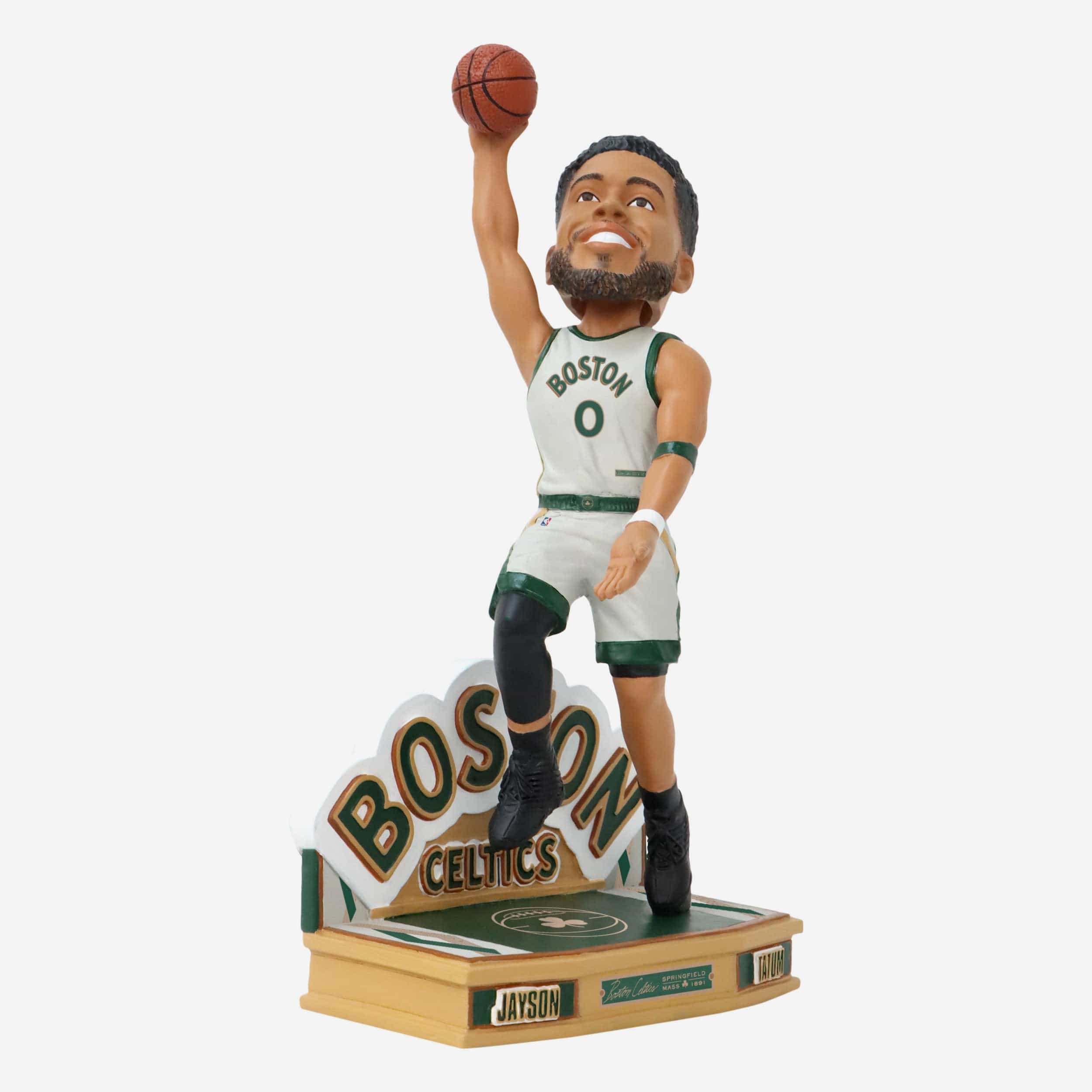Jayson Tatum Boston Celtics 2024 City Jersey Bobblehead - Image 4