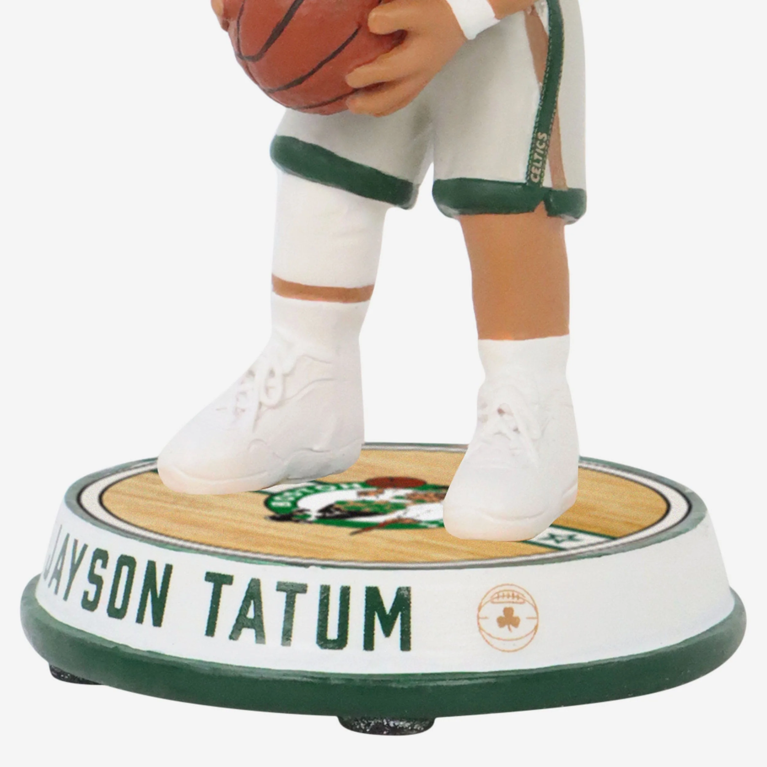Jayson Tatum Boston Celtics 2024 City Jersey Court Stripe Mini Bighead Bobblehead - Image 3