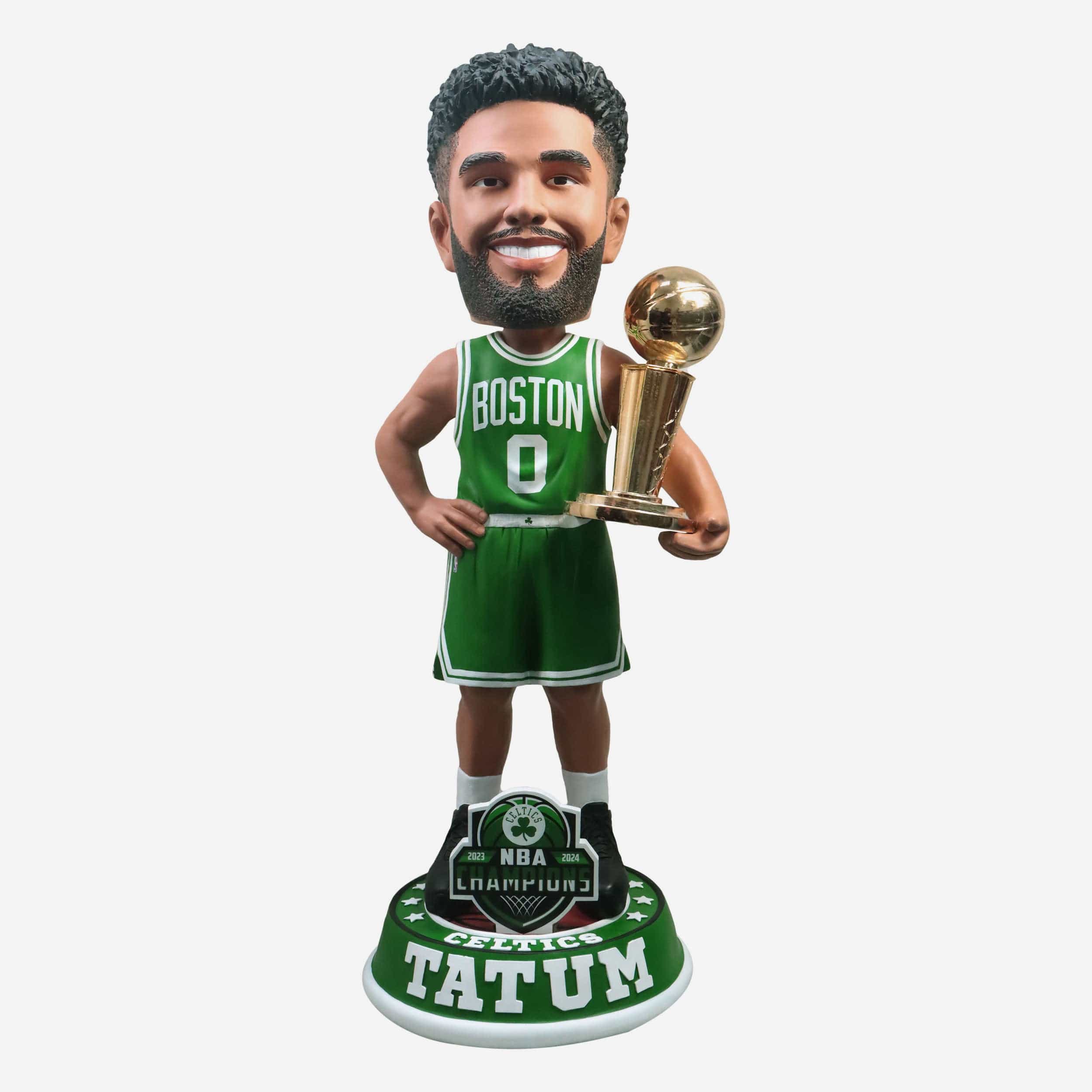 Jayson Tatum Boston Celtics 2024 NBA Champions 3 Ft Bobblehead