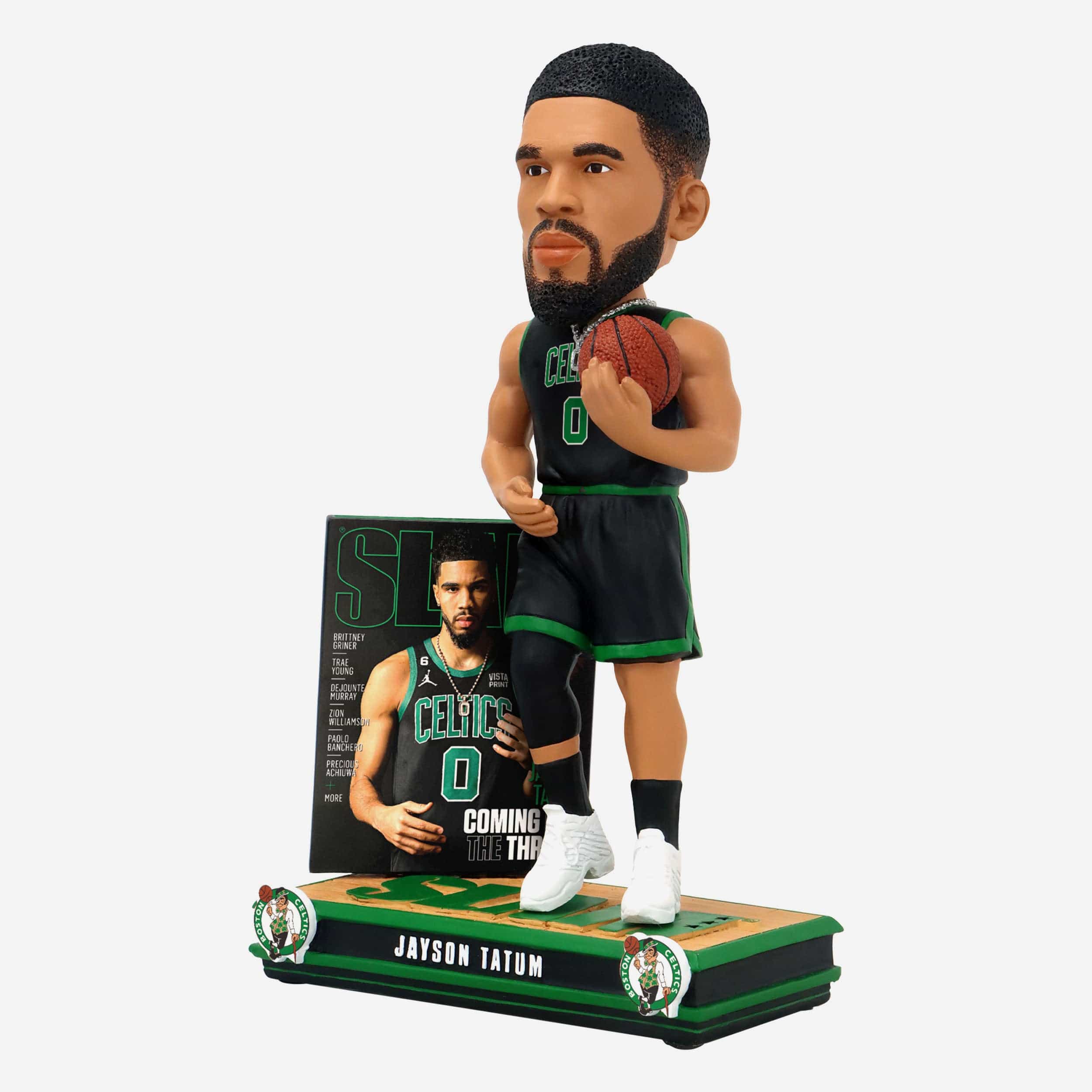 Jayson Tatum Boston Celtics Coming for the Throne Slam Magazine Cover Bobblehead - Image 4