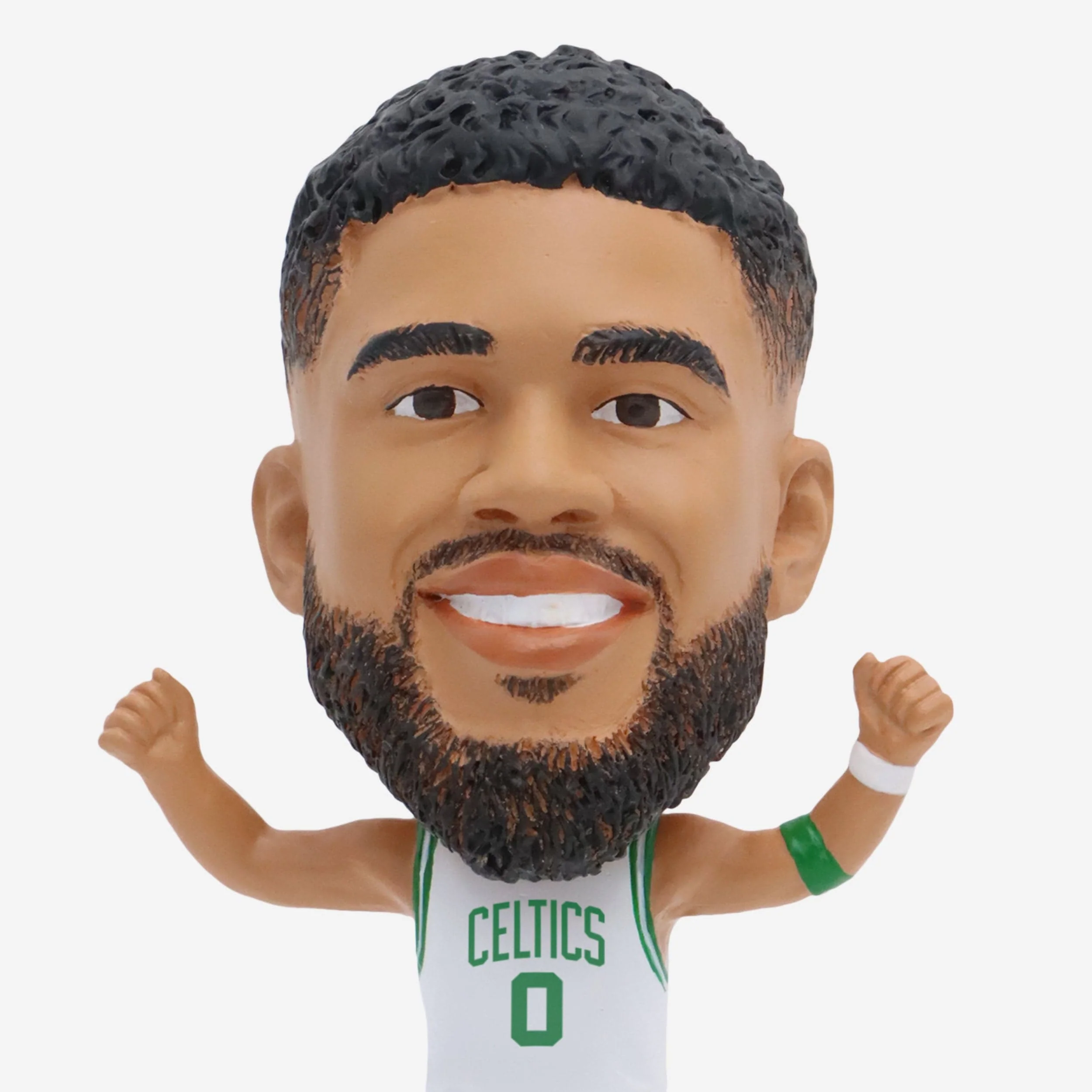 Jayson Tatum Boston Celtics Court Stripe Mini Bighead Bobblehead - Image 2
