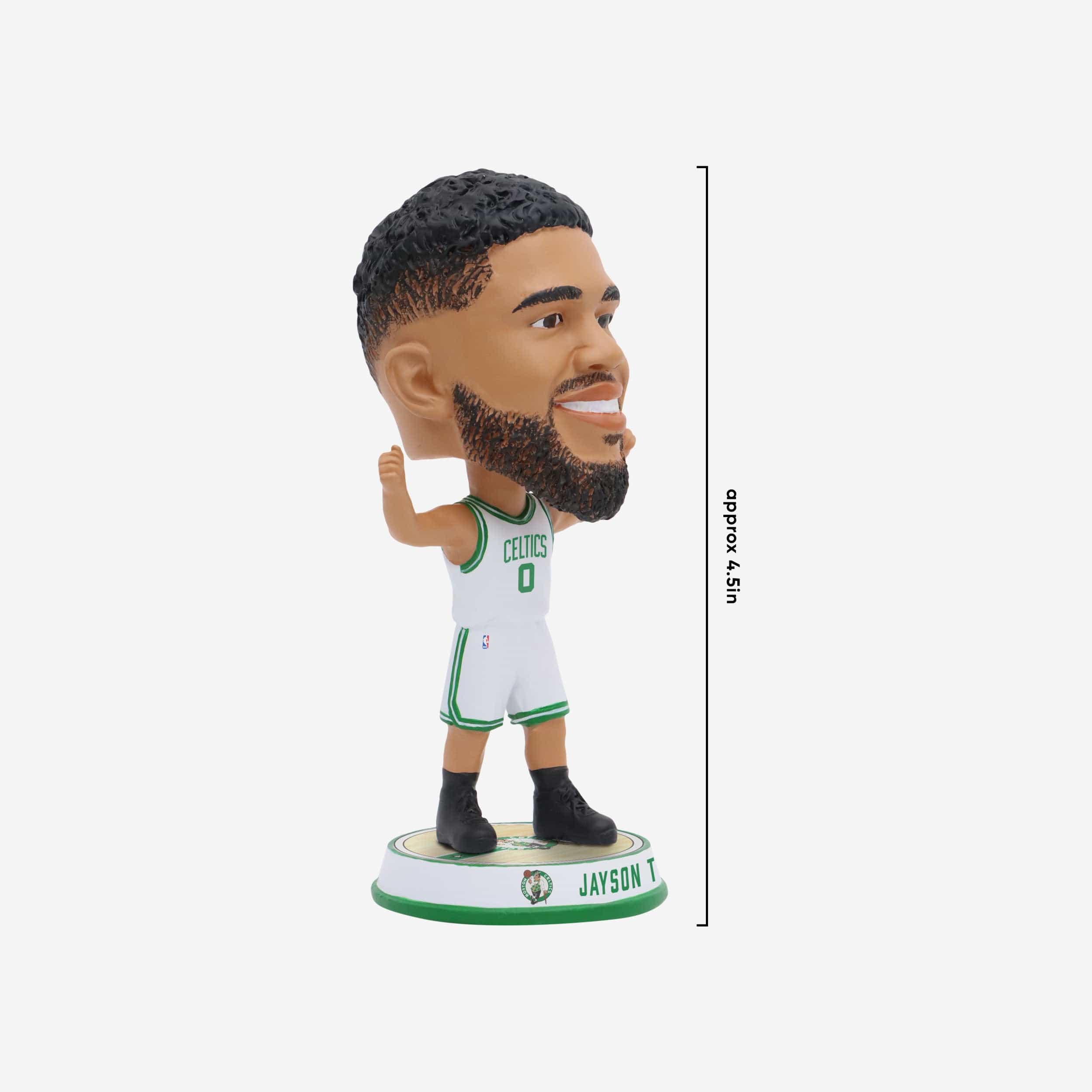 Jayson Tatum Boston Celtics Court Stripe Mini Bighead Bobblehead - Image 4