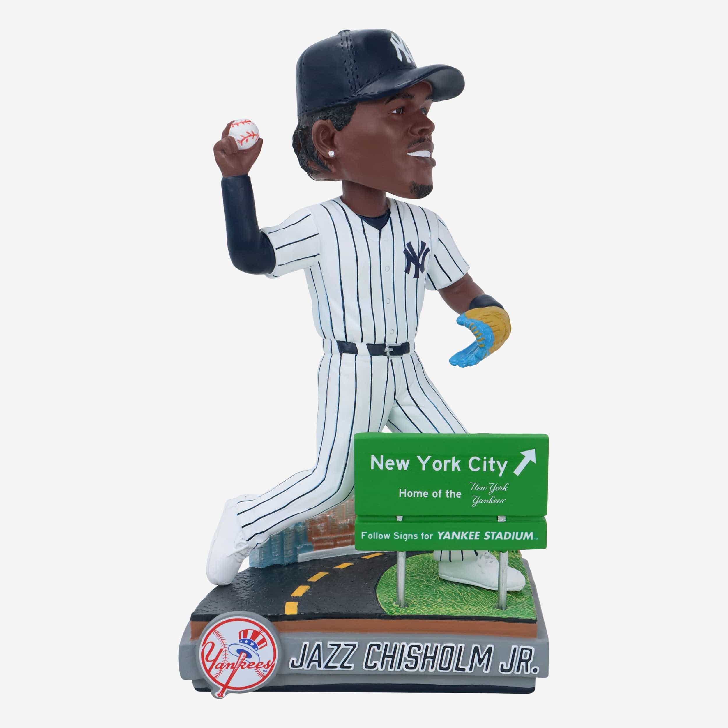 Jazz Chisholm Jr New York Yankees Next Stop Bobblehead