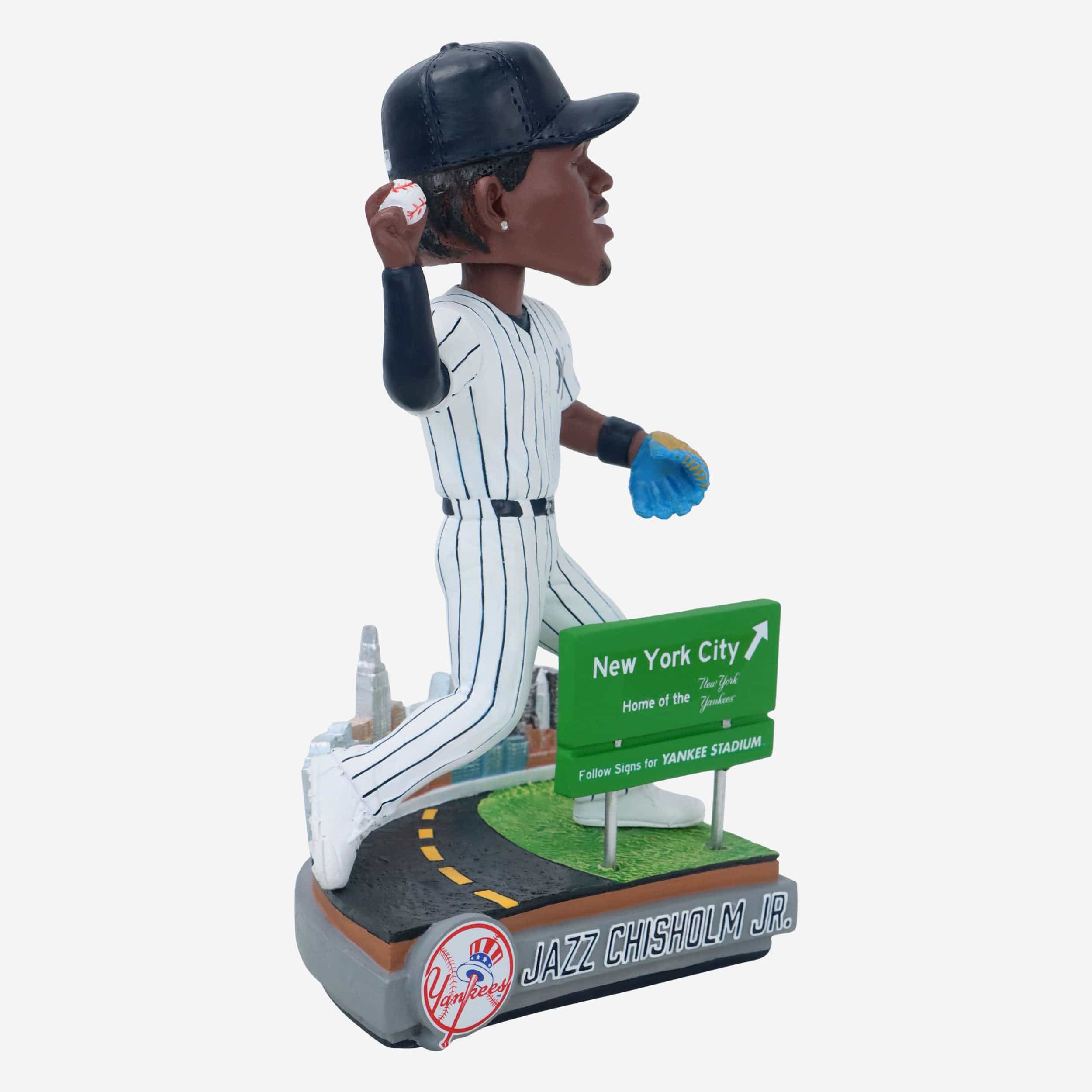 Jazz Chisholm Jr New York Yankees Next Stop Bobblehead - Image 4