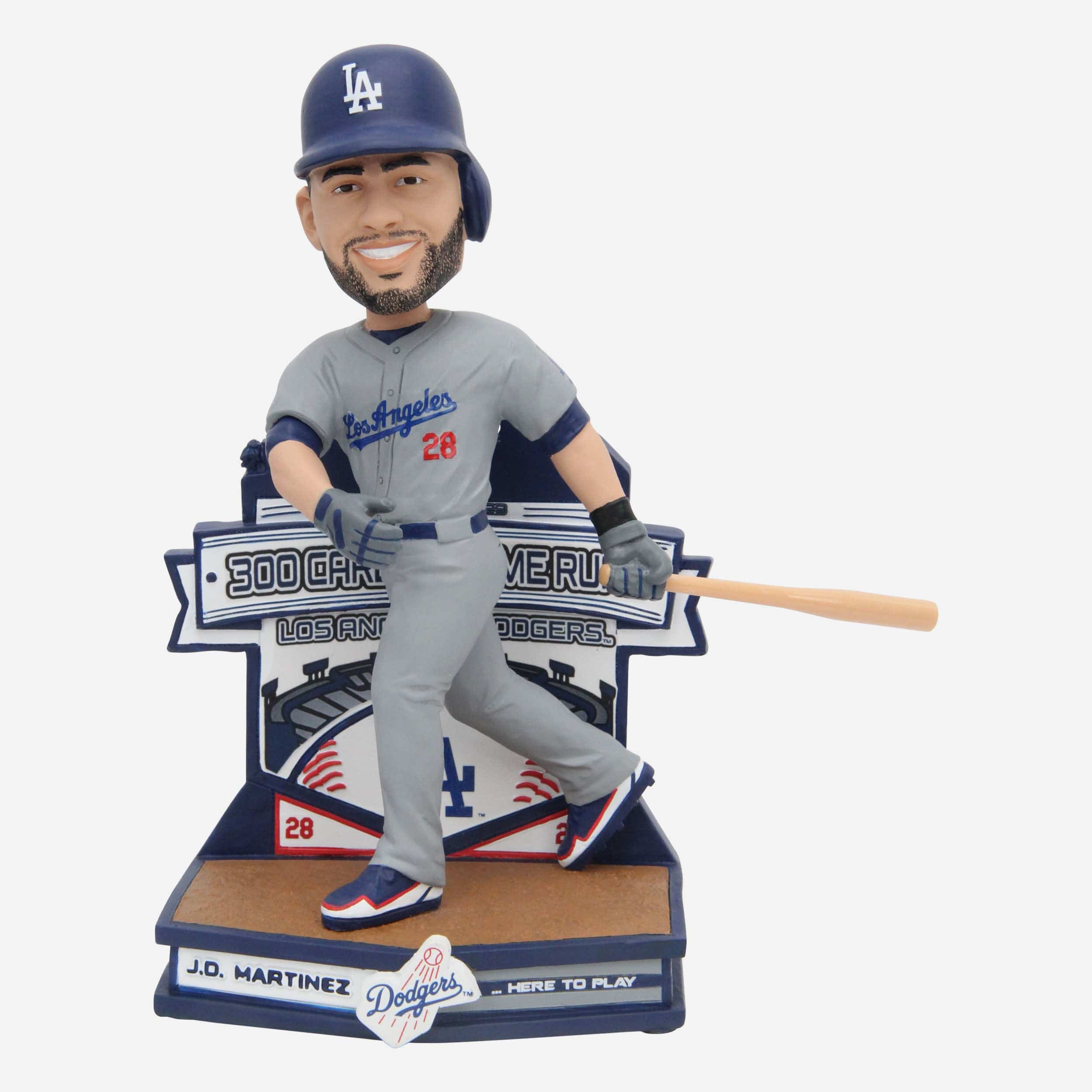 JD Martinez Los Angeles Dodgers 300 Home Run Bobblehead
