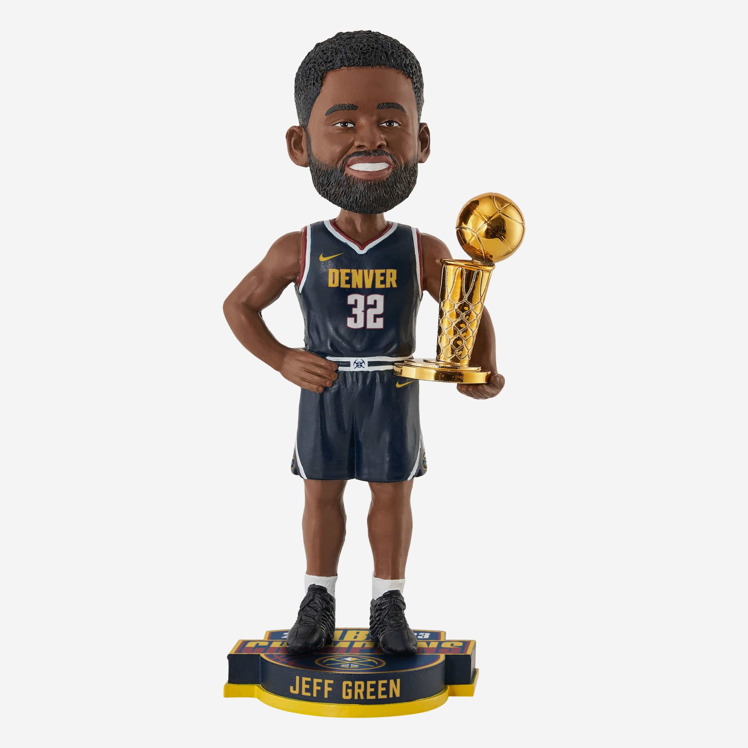 Jeff Green Denver Nuggets 2023 NBA Champions Bobblehead