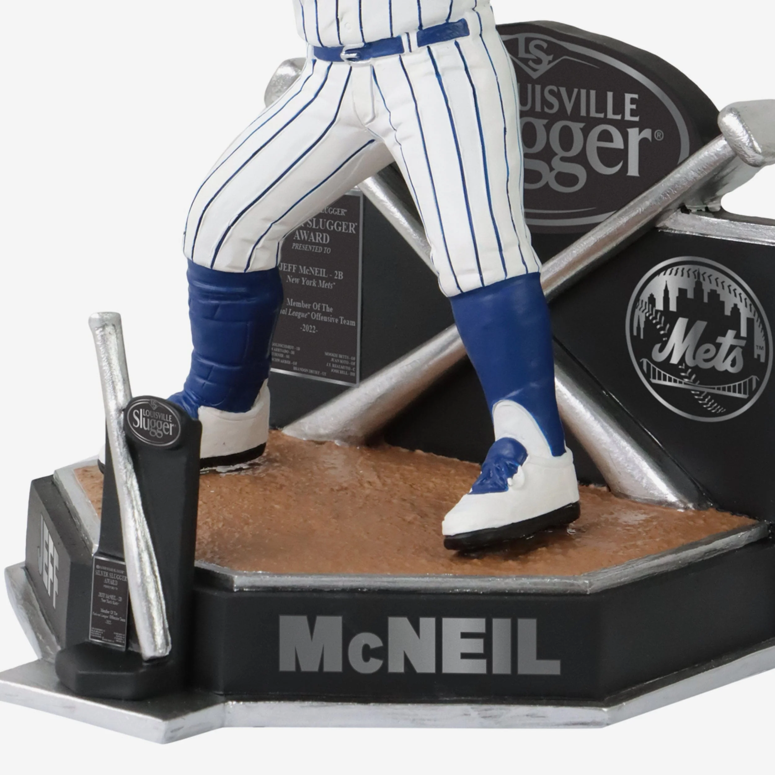 Jeff McNeil New York Mets 2022 Silver Slugger Bobblehead - Image 3