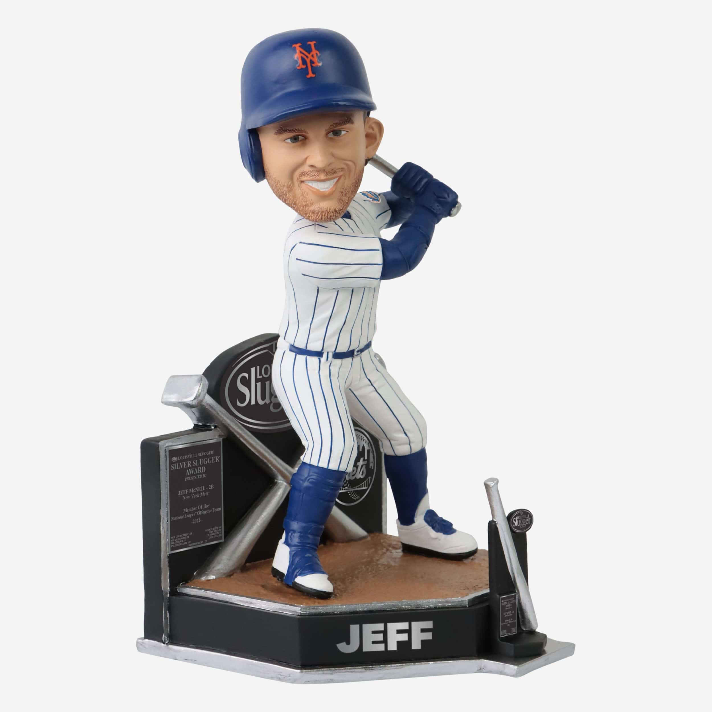 Jeff McNeil New York Mets 2022 Silver Slugger Bobblehead - Image 4