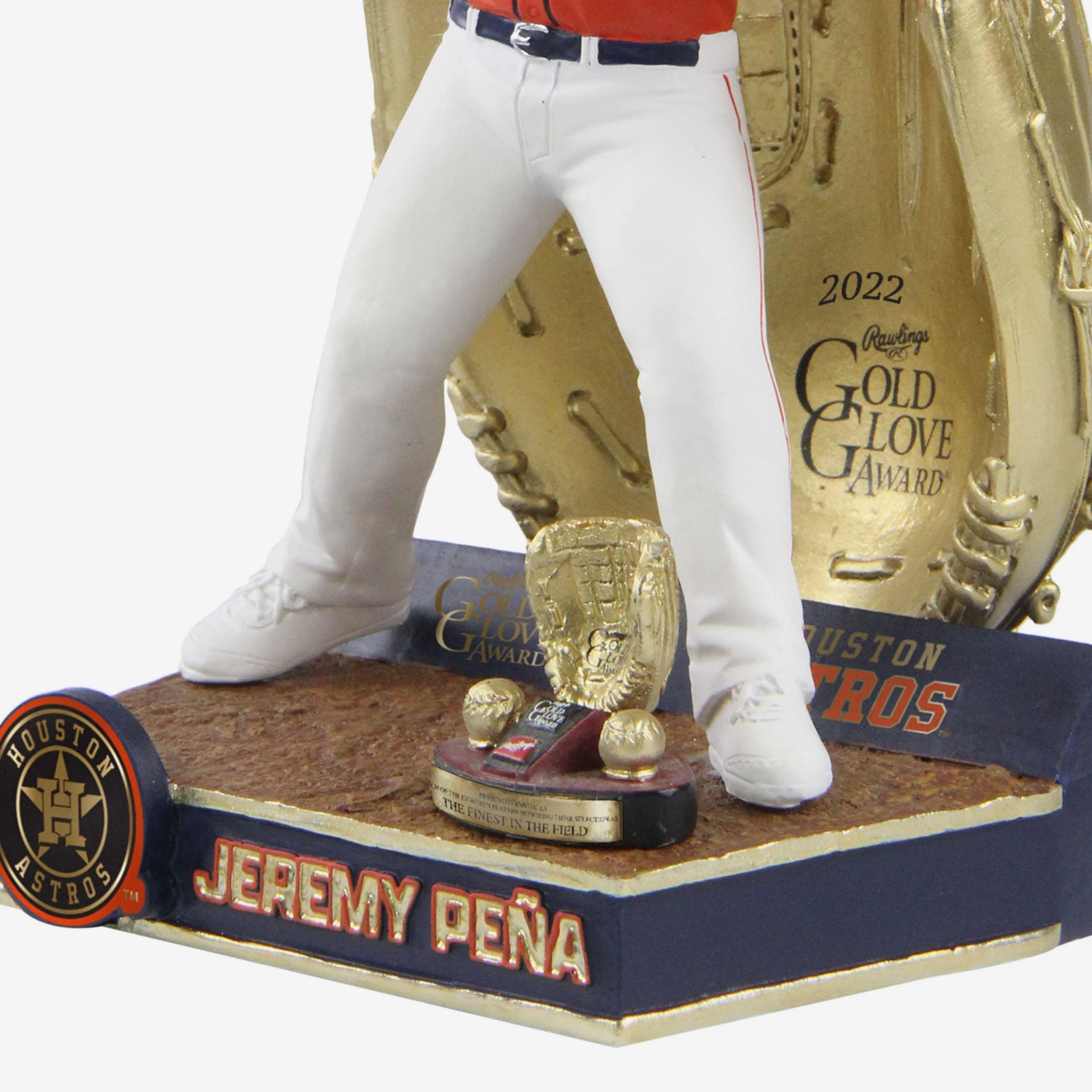 Jeremy Pena Houston Astros 2022 Gold Glove Bobblehead - Image 3