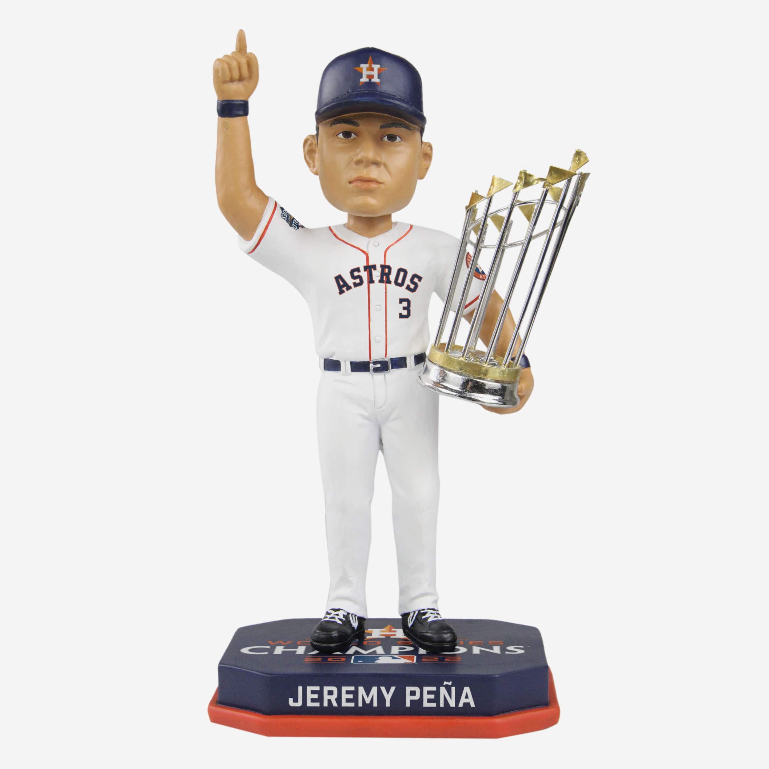 Jeremy Pena Houston Astros 2022 World Series Champions Bobblehead