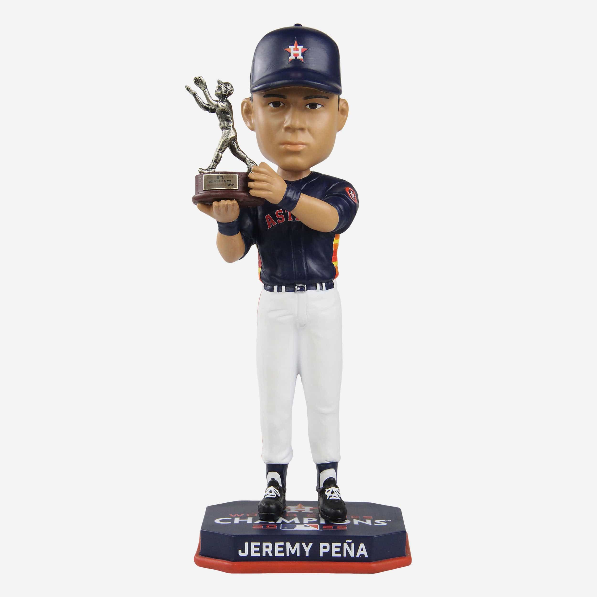 Jeremy Pena Houston Astros 2022 World Series Champions MVP Bobblehead