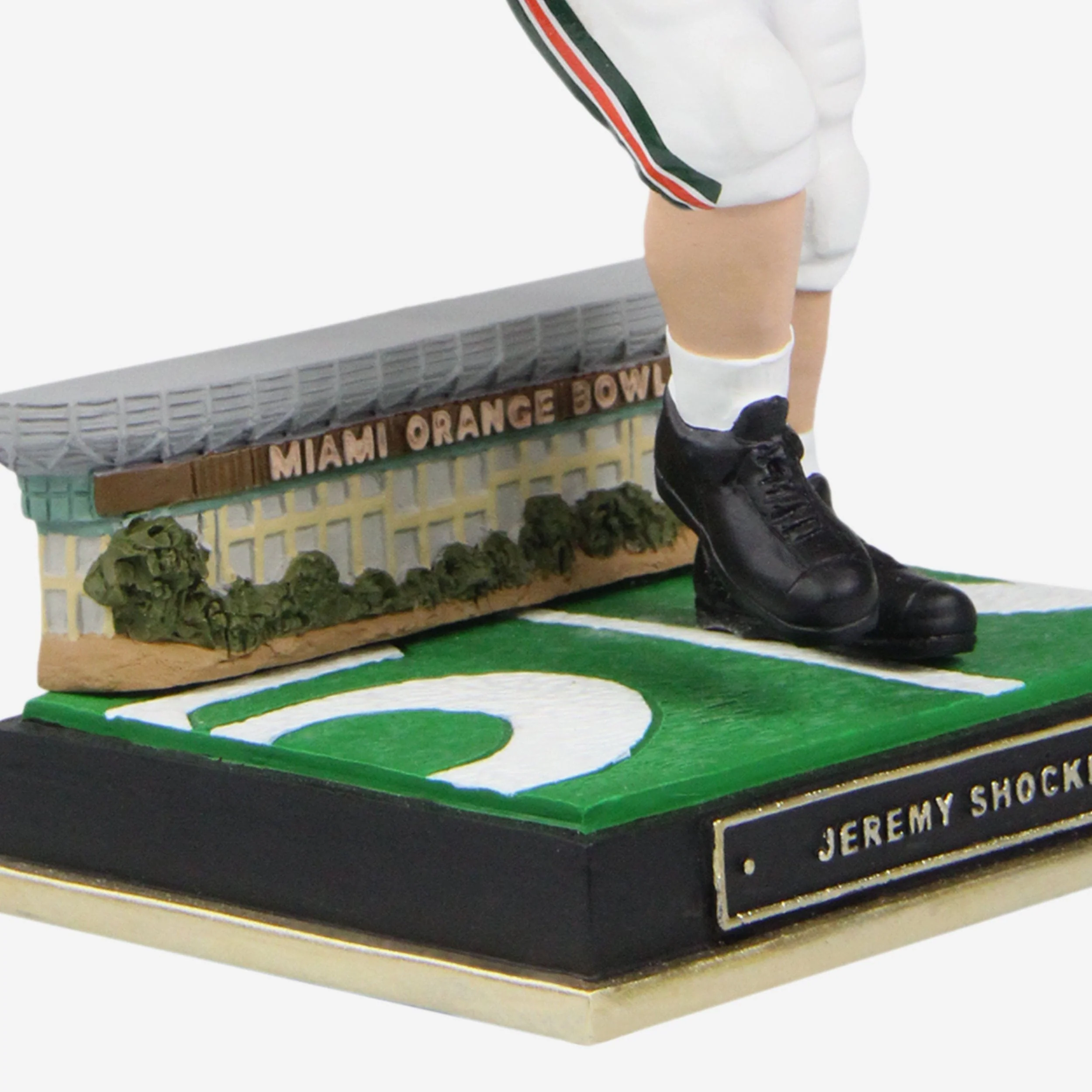 Jeremy Shockey Miami Hurricanes Gates Series Bobblehead - Image 3