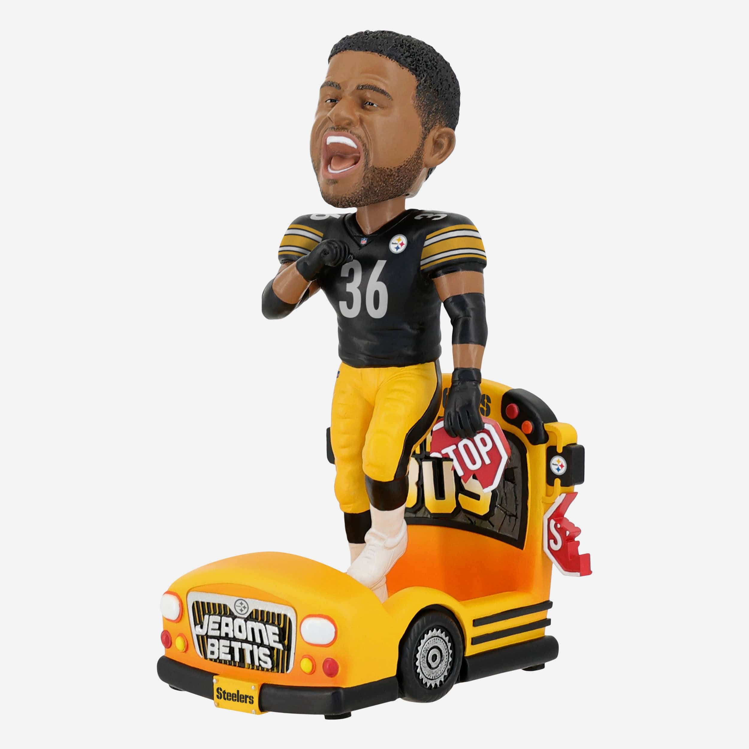 Jerome Bettis Pittsburgh Steelers Nickname Bobblehead - Image 4