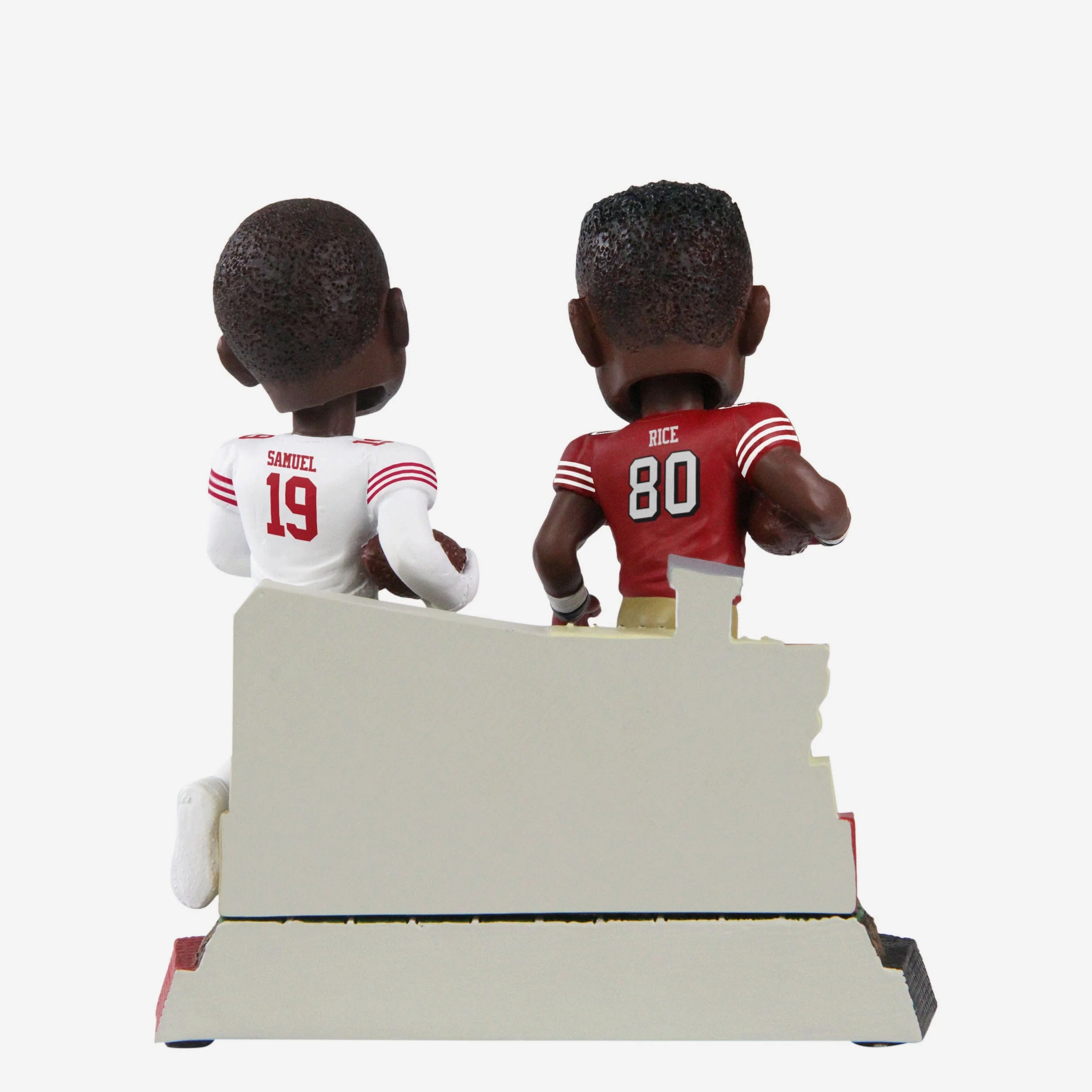 Jerry Rice & Deebo Samuel San Francisco 49ers Then And Now Bobblehead - Image 6