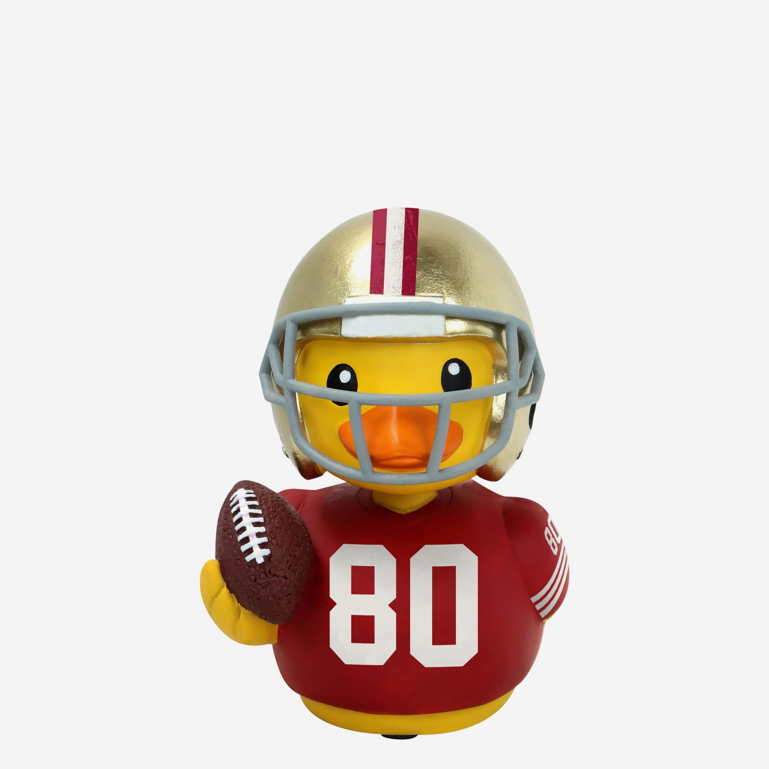 Jerry Rice San Francisco 49ers Player Bobble Duck Mini Bobblehead