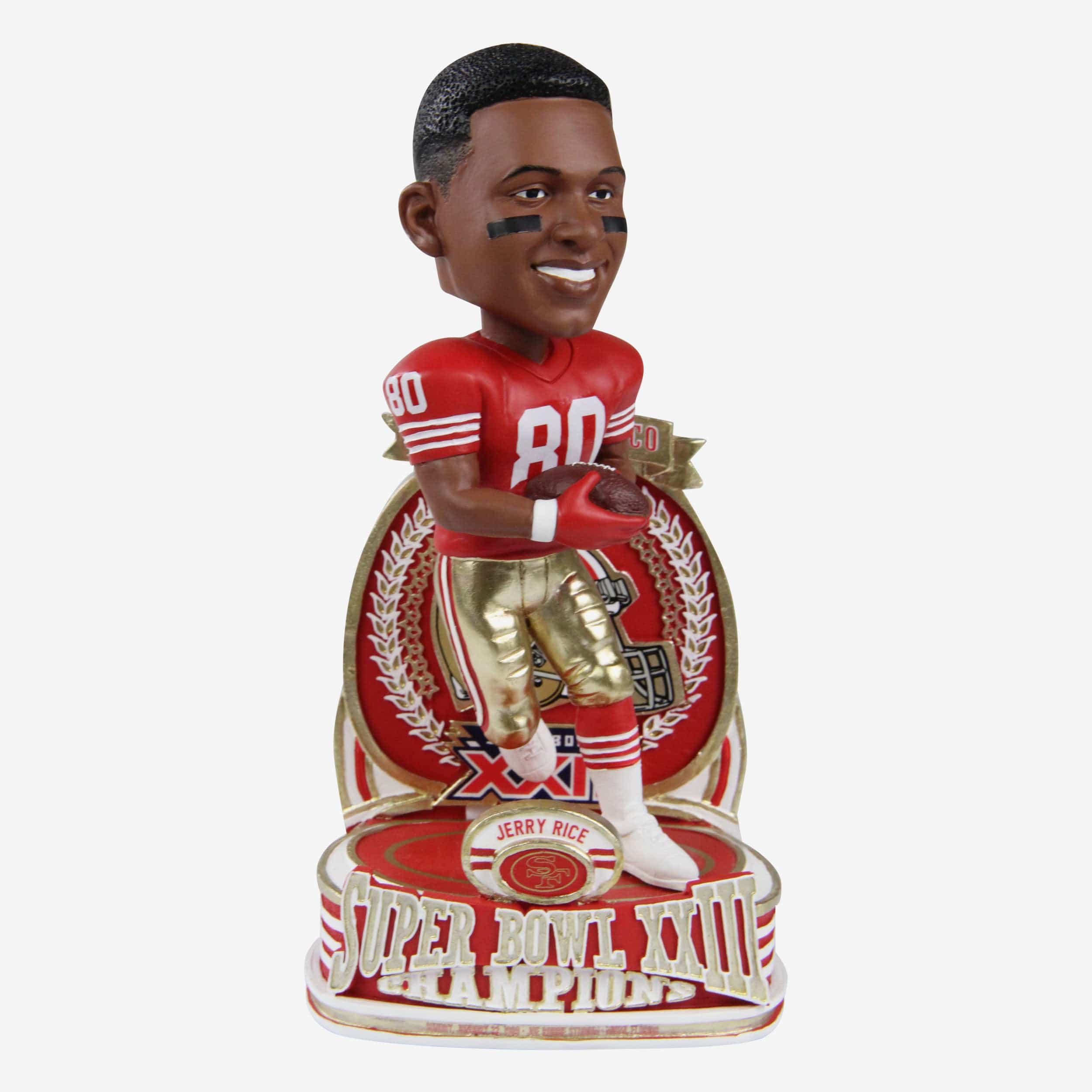Jerry Rice San Francisco 49ers Super Bowl XXIII Champions Commemorative Bobblehead