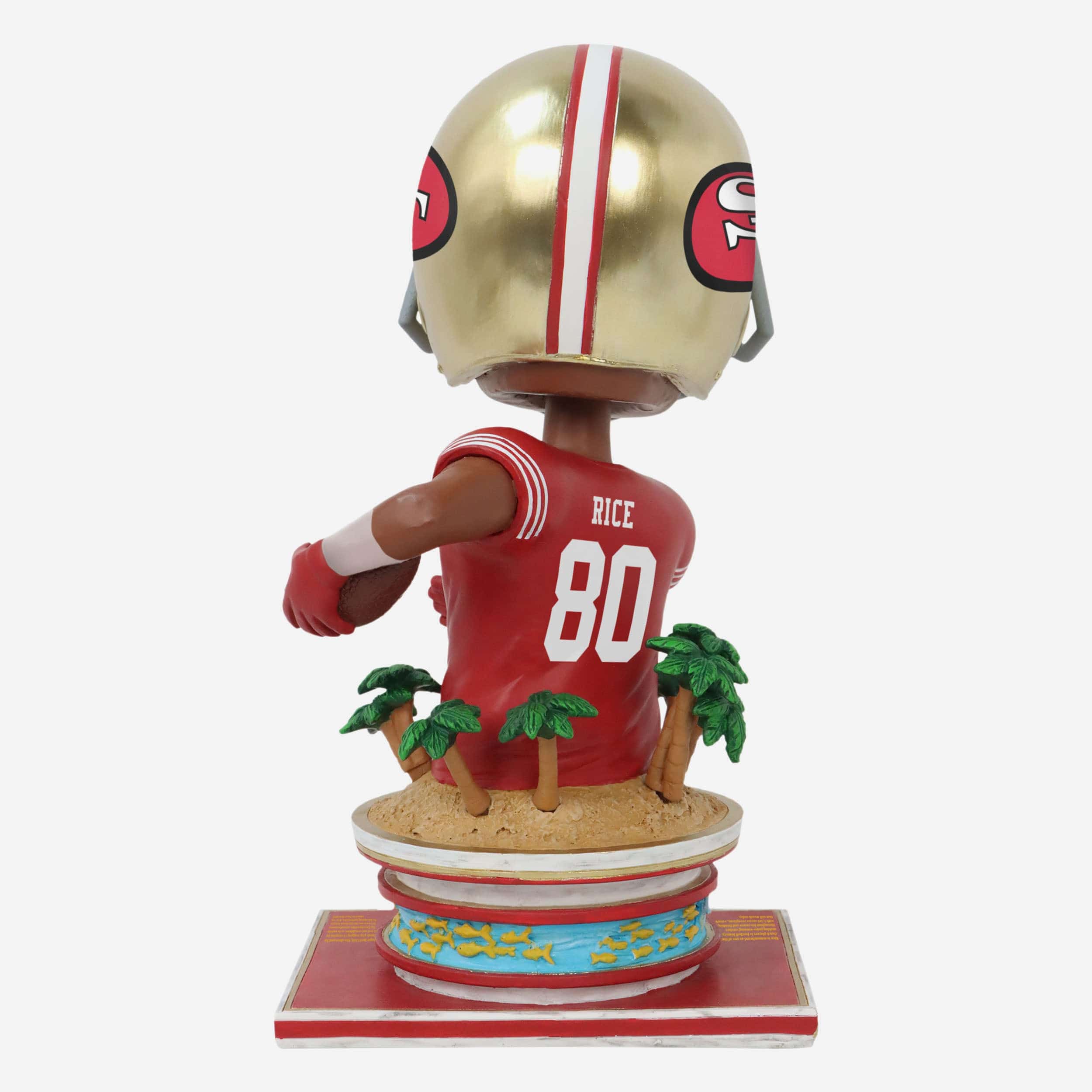 Jerry Rice San Francisco 49ers Super Bowl XXIII MVP Bust Bighead Bobblehead - Image 7