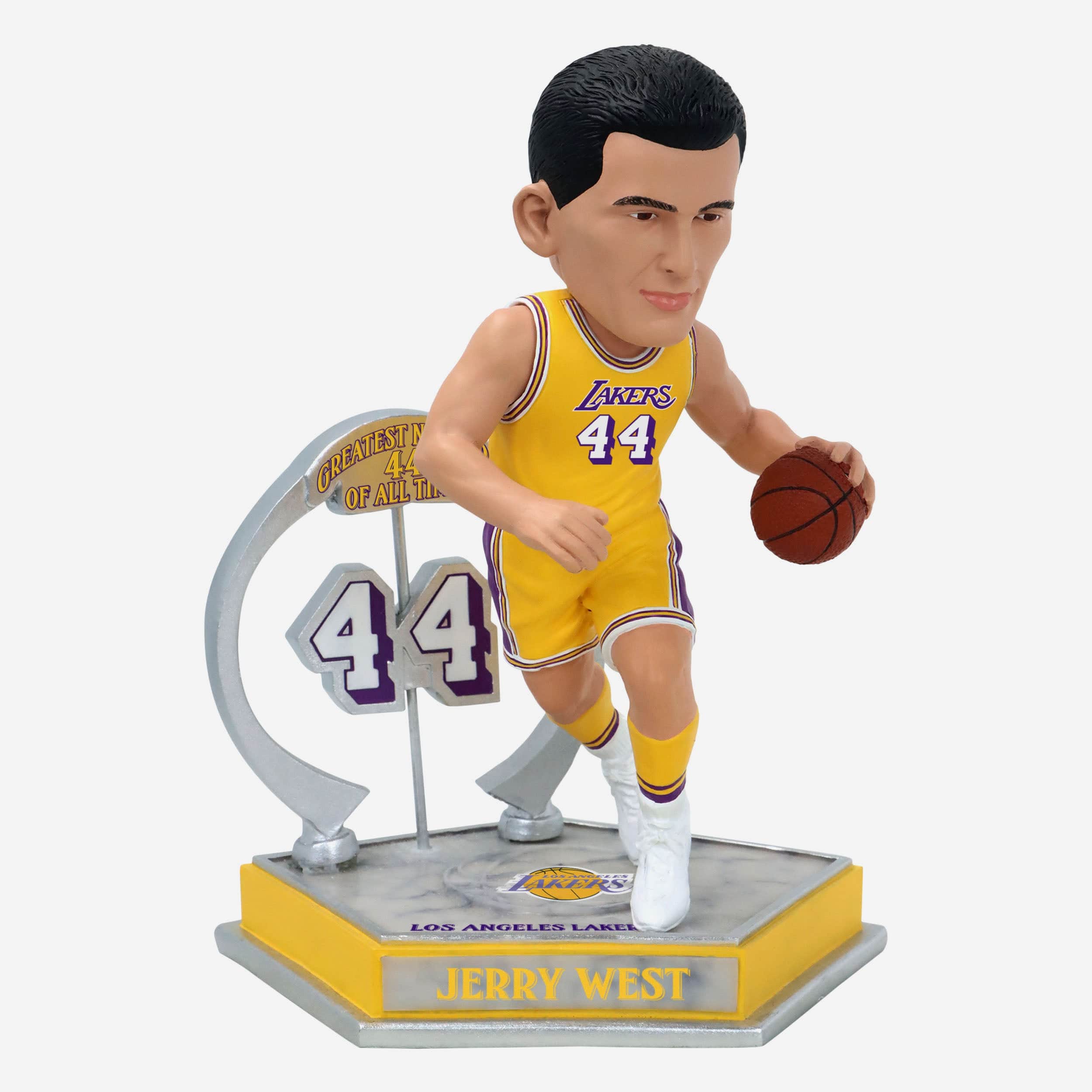 Jerry West Los Angeles Lakers Legendary Number 44 Bobblehead