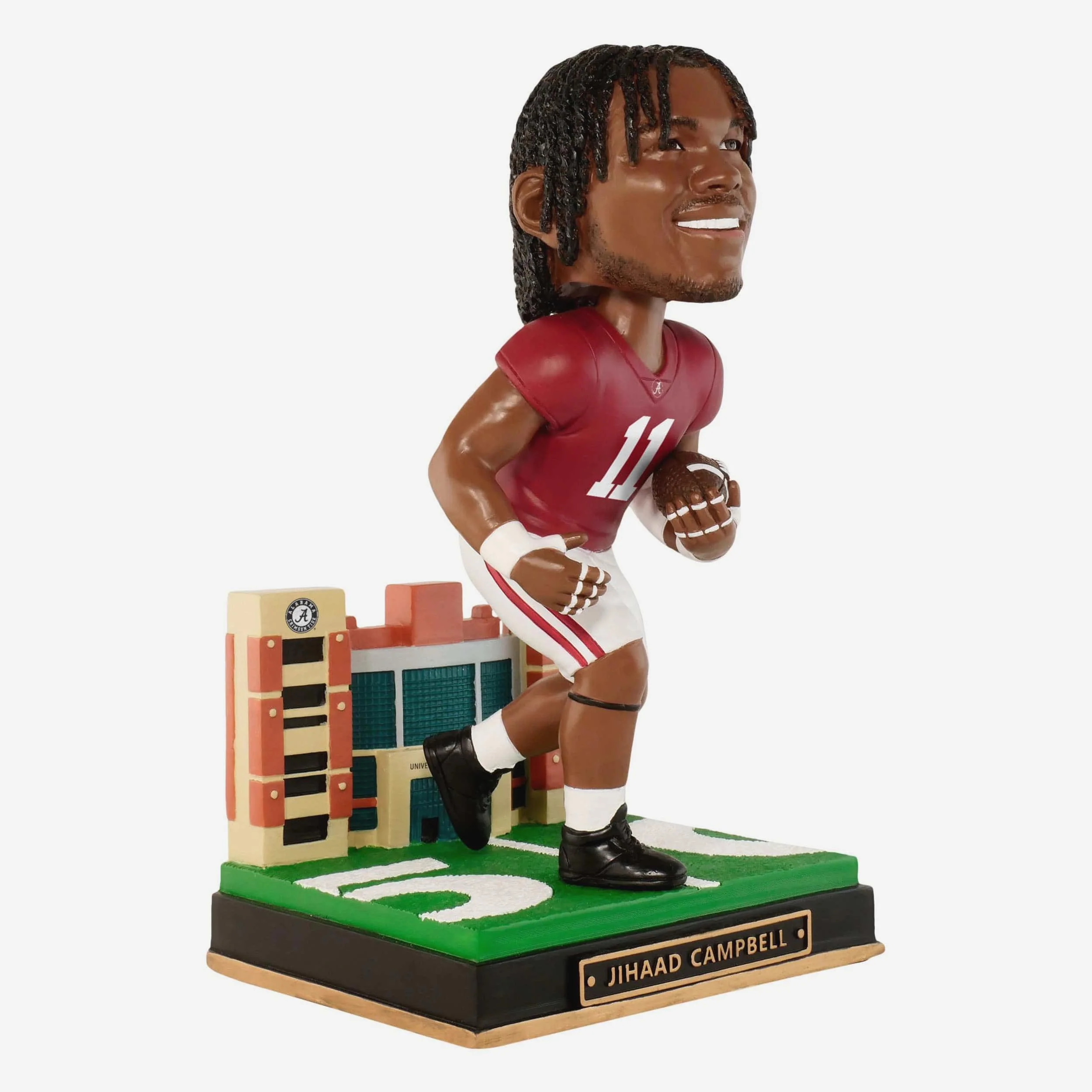 Jihaad Campbell Alabama Crimson Tide Gates Series Bobblehead - Image 4