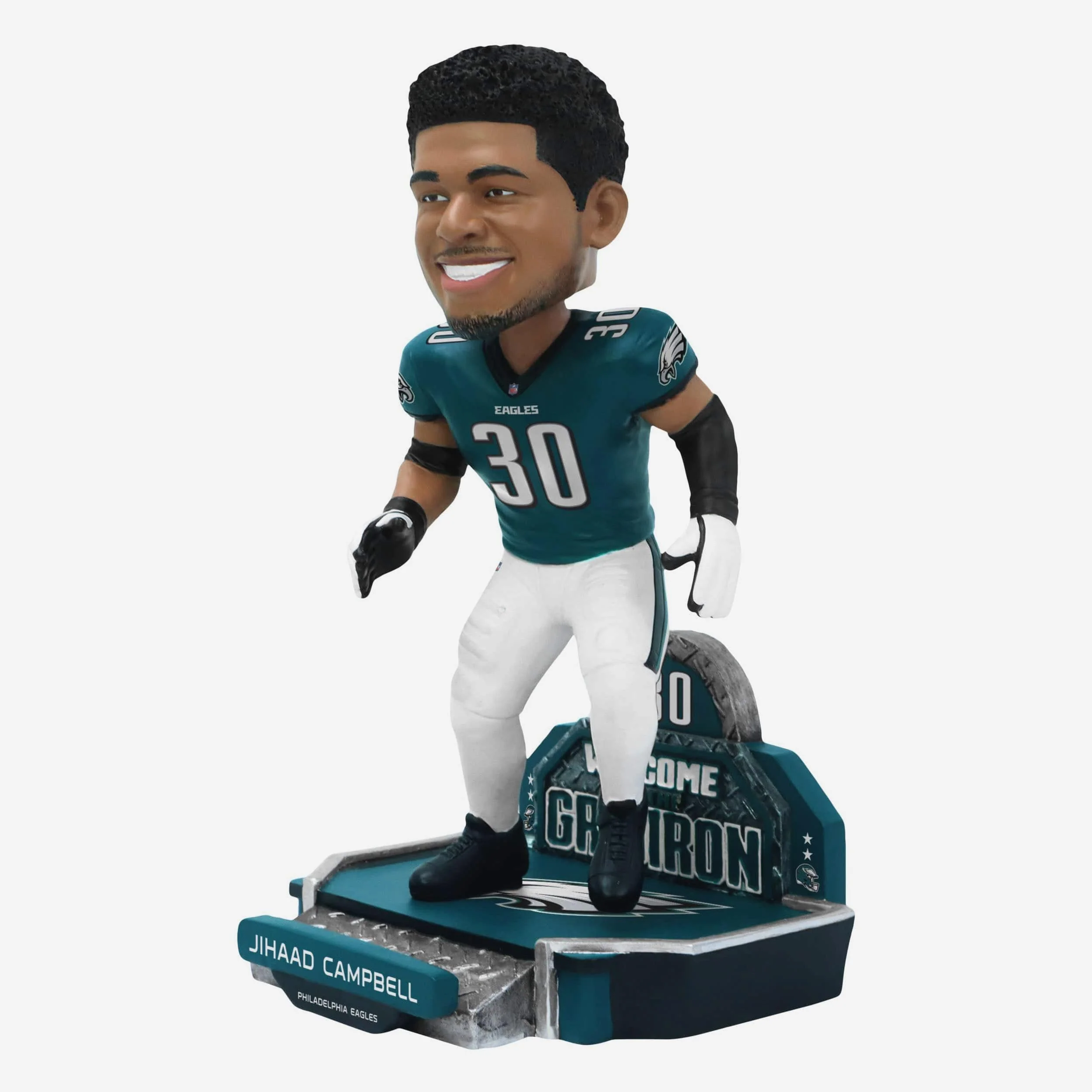 Jihaad Campbell Philadelphia Eagles 2025 Rookie Series Bobblehead - Image 4