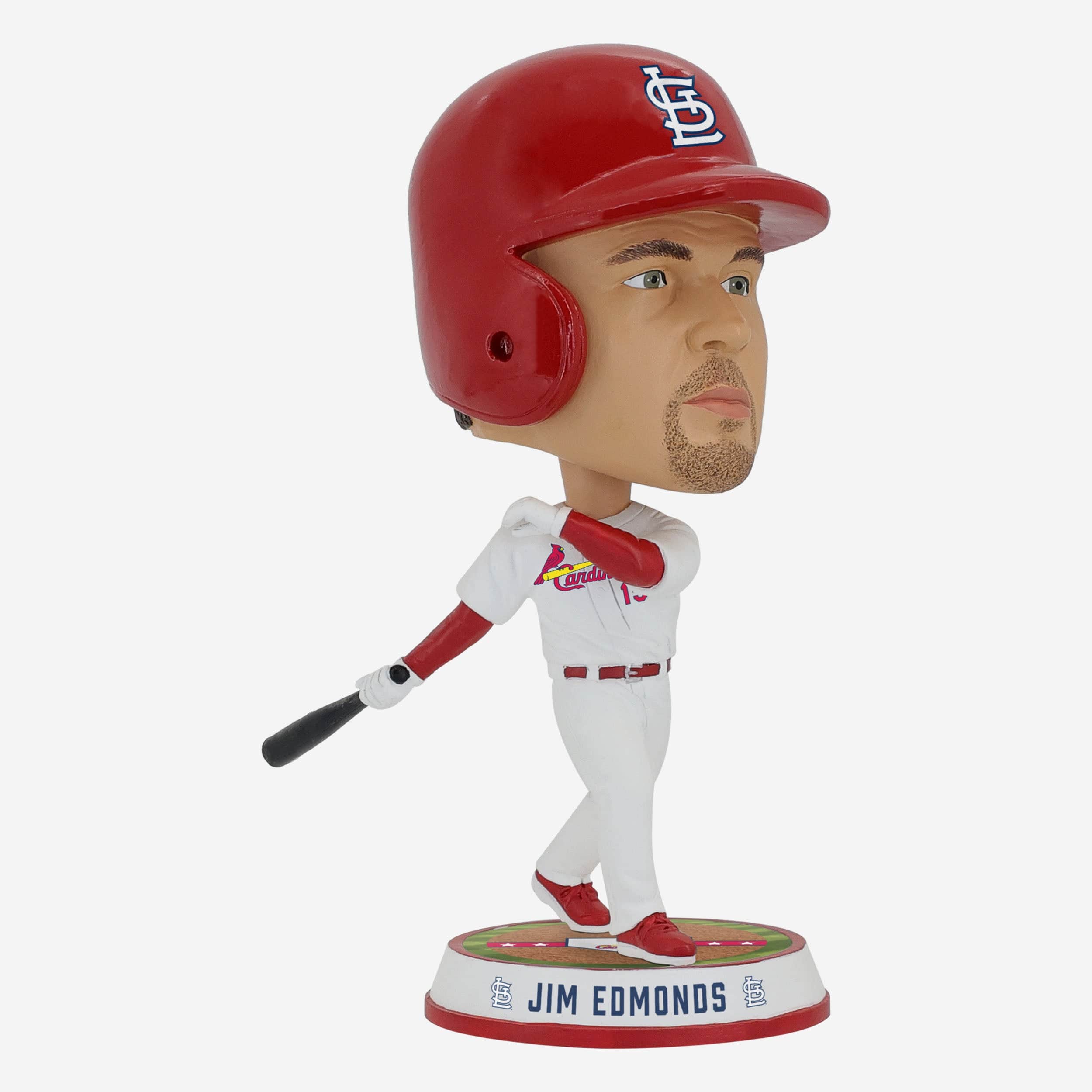 Jim Edmonds St Louis Cardinals Field Stripe Bighead Bobblehead