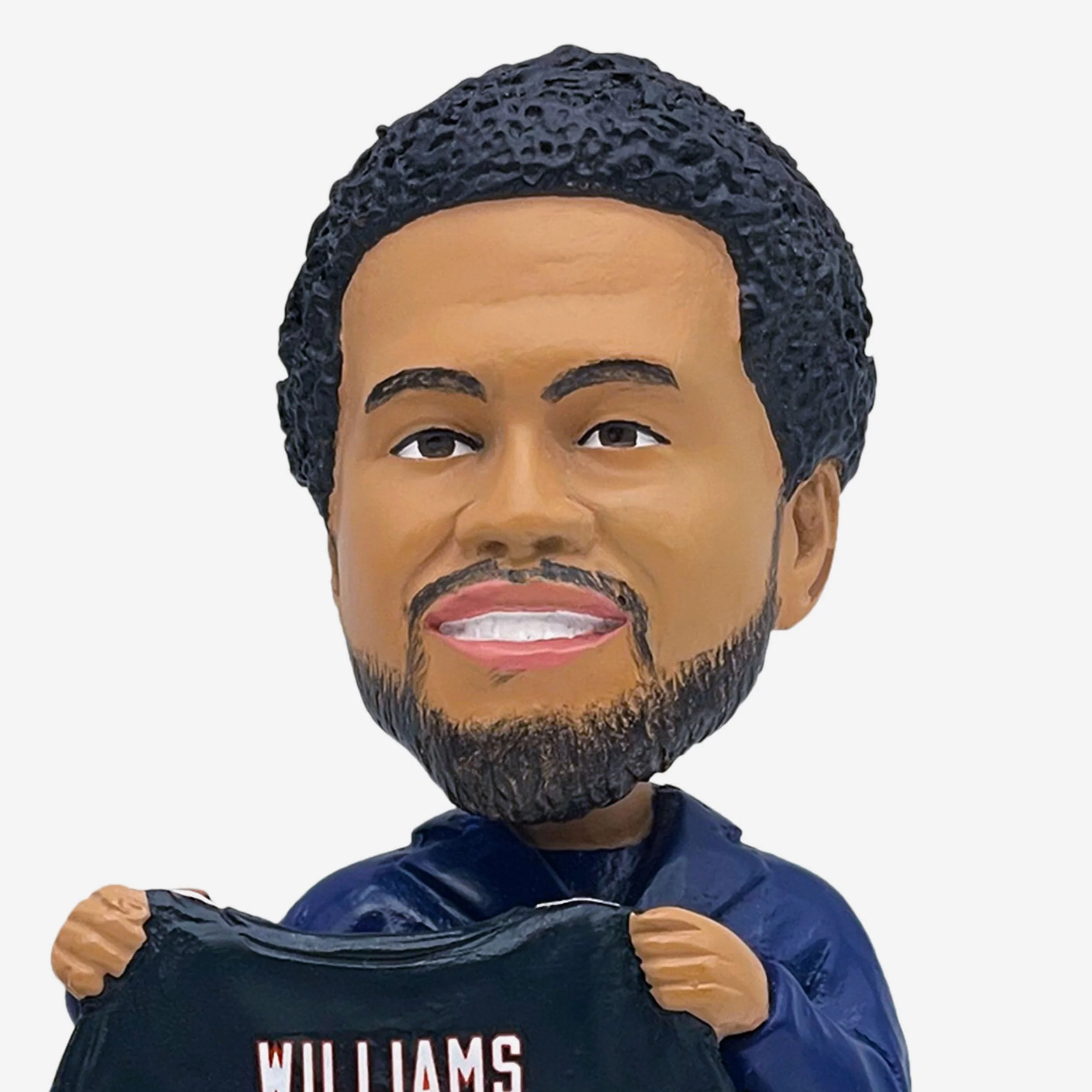Jim McMahon & Caleb Williams Chicago Bears NFL Draft Then and Now Bobblehead - Image 2