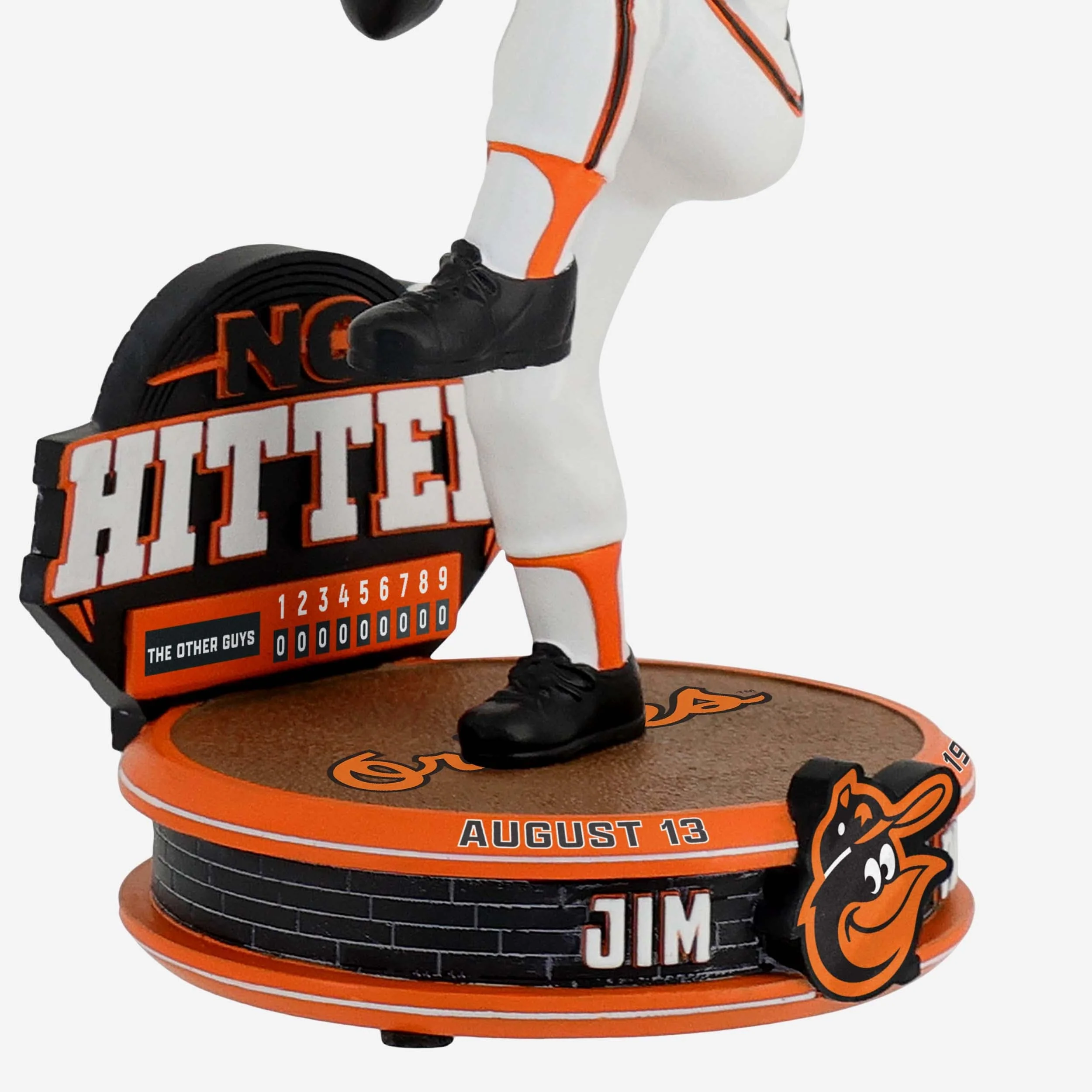 Jim Palmer Baltimore Orioles 1969 No Hitter Bobblehead - Image 3
