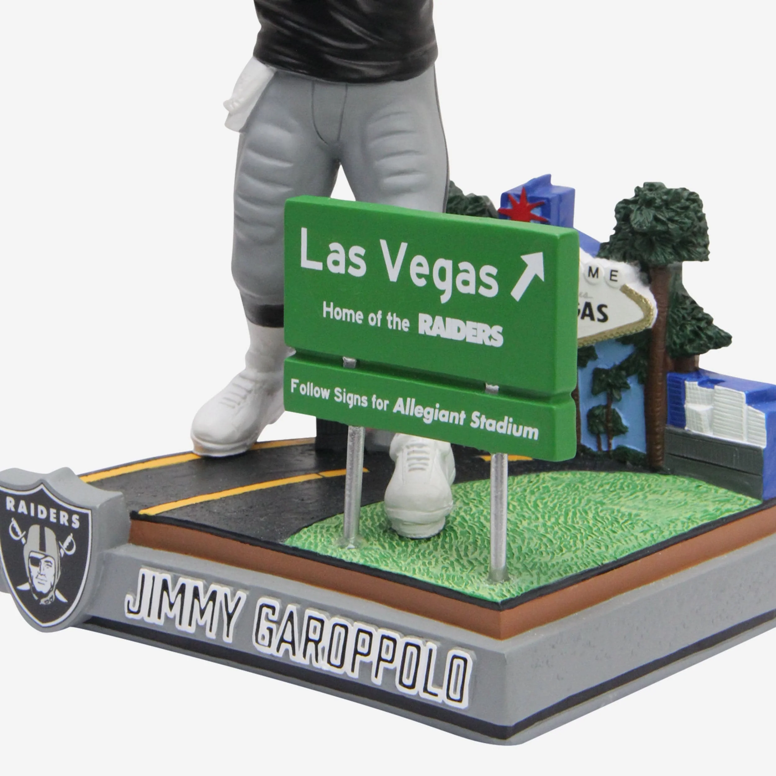 Jimmy Garoppolo Las Vegas Raiders Next Stop Bobblehead - Image 3