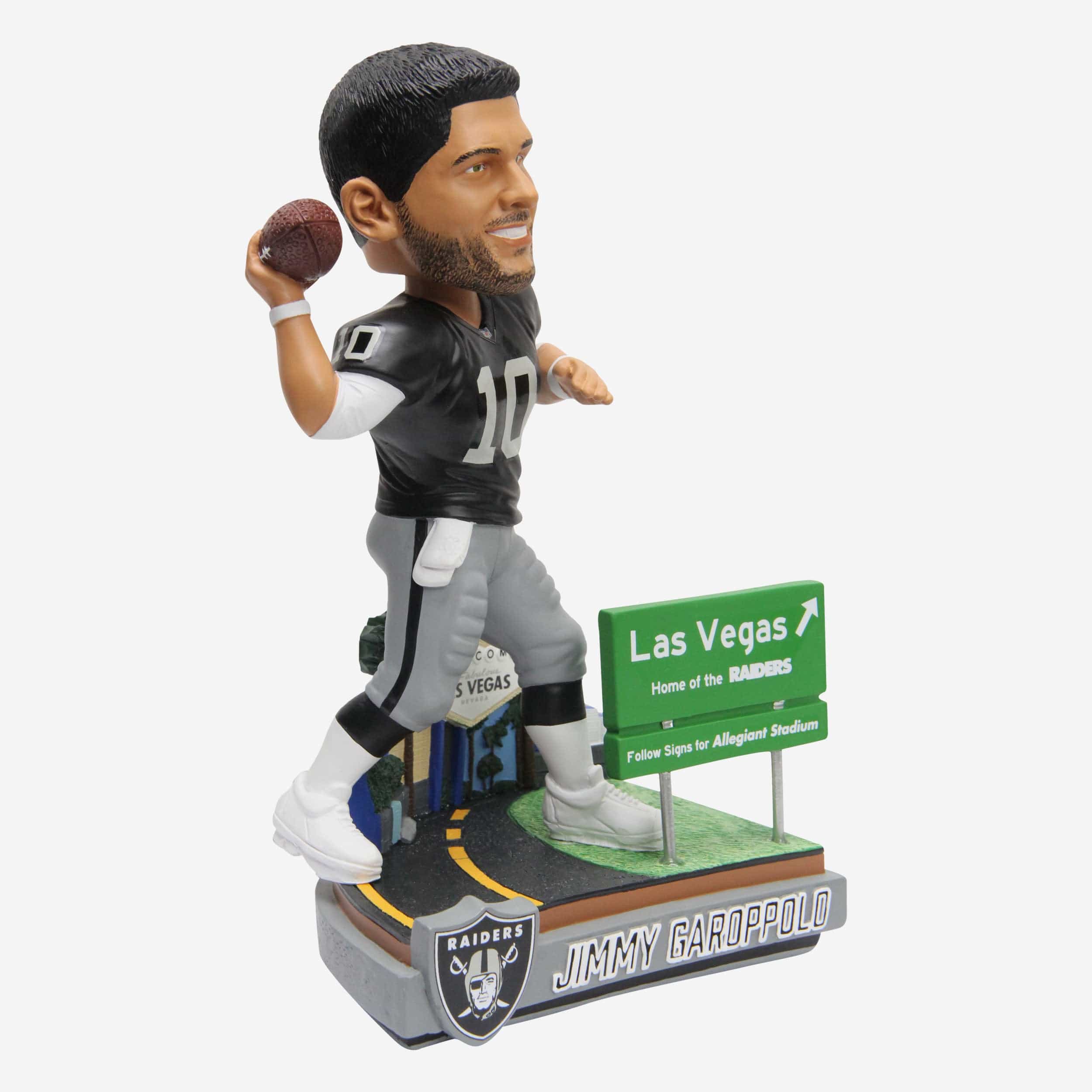 Jimmy Garoppolo Las Vegas Raiders Next Stop Bobblehead - Image 4