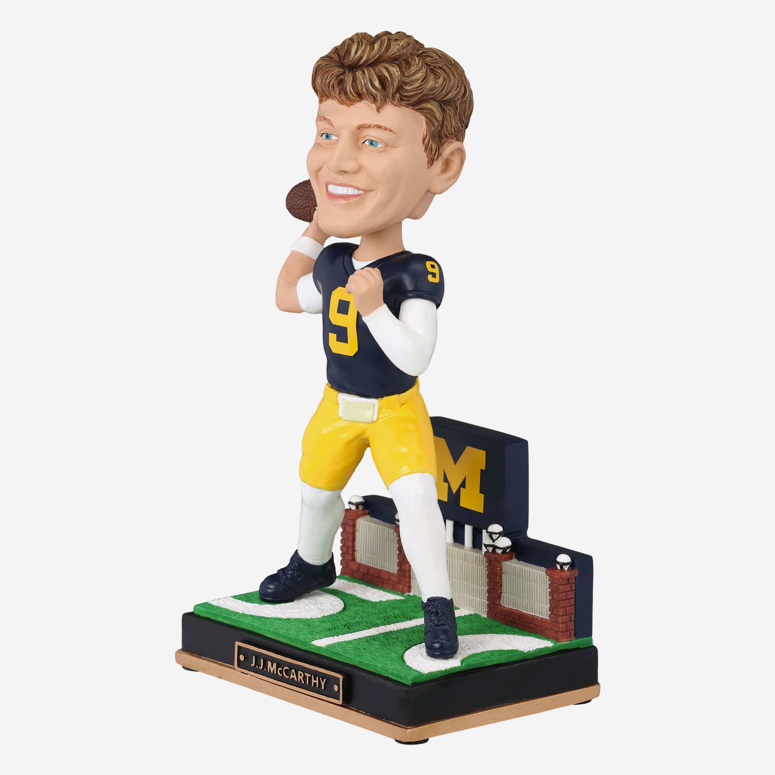 JJ McCarthy Michigan Wolverines Gates Series Bobblehead - Image 4