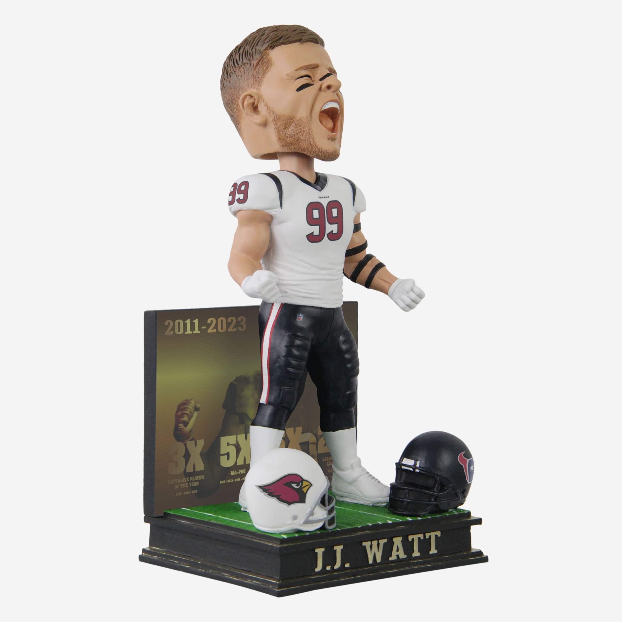 JJ Watt Houston Texans & Arizona Cardinals Retirement Bobblehead - Image 4