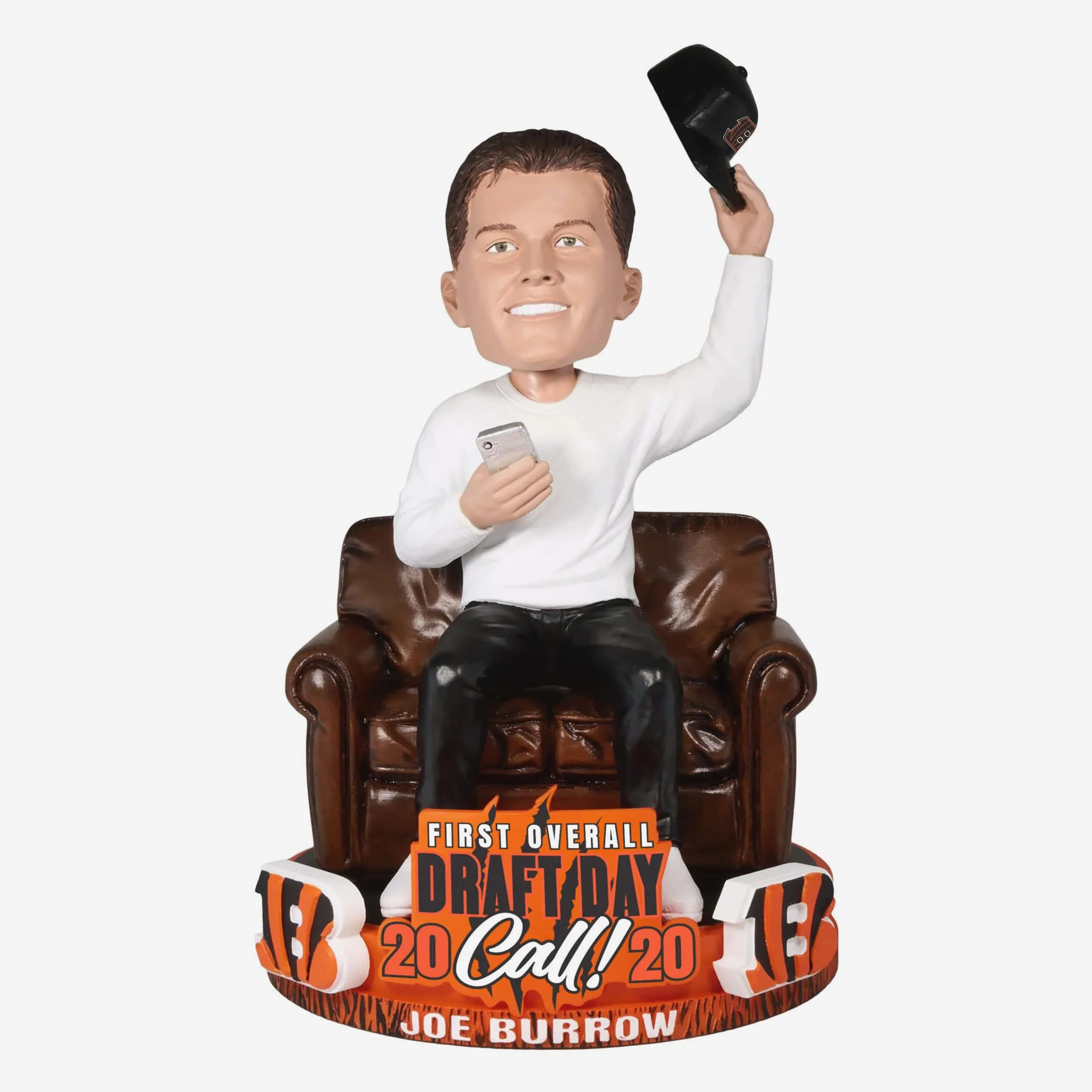 Joe Burrow Cincinnati Bengals Draft Call Bobblehead