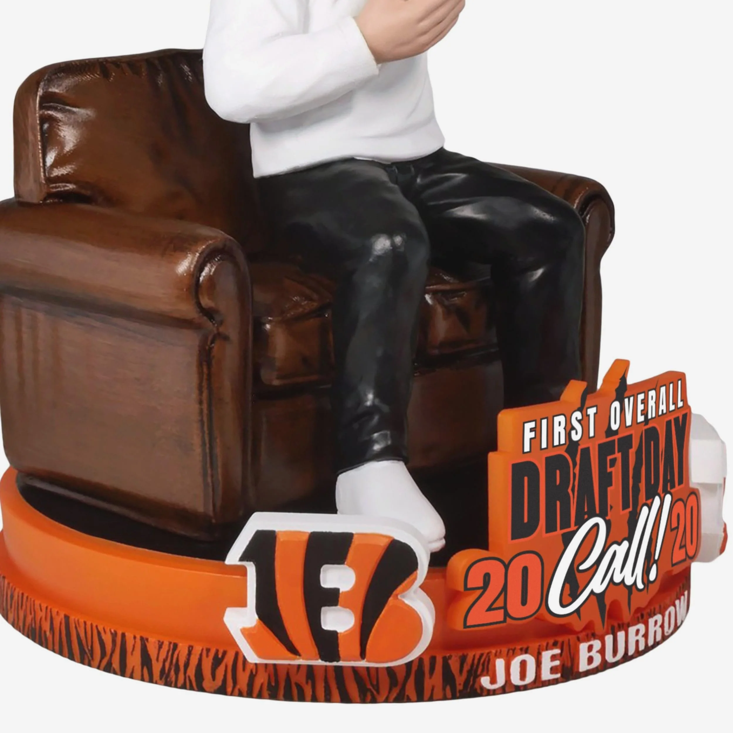 Joe Burrow Cincinnati Bengals Draft Call Bobblehead - Image 3