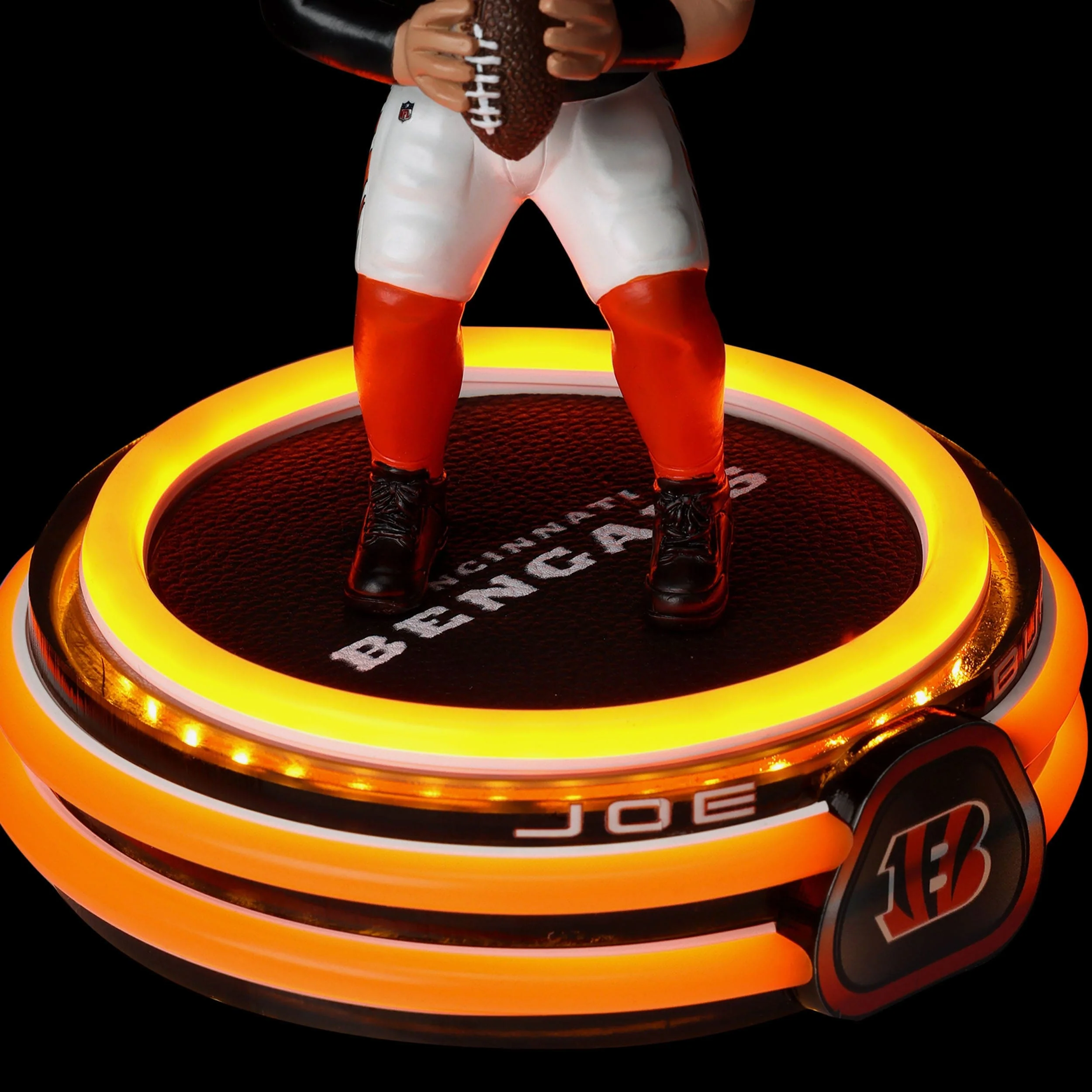 Joe Burrow Cincinnati Bengals LED Neon Bighead Bobblehead - Image 4