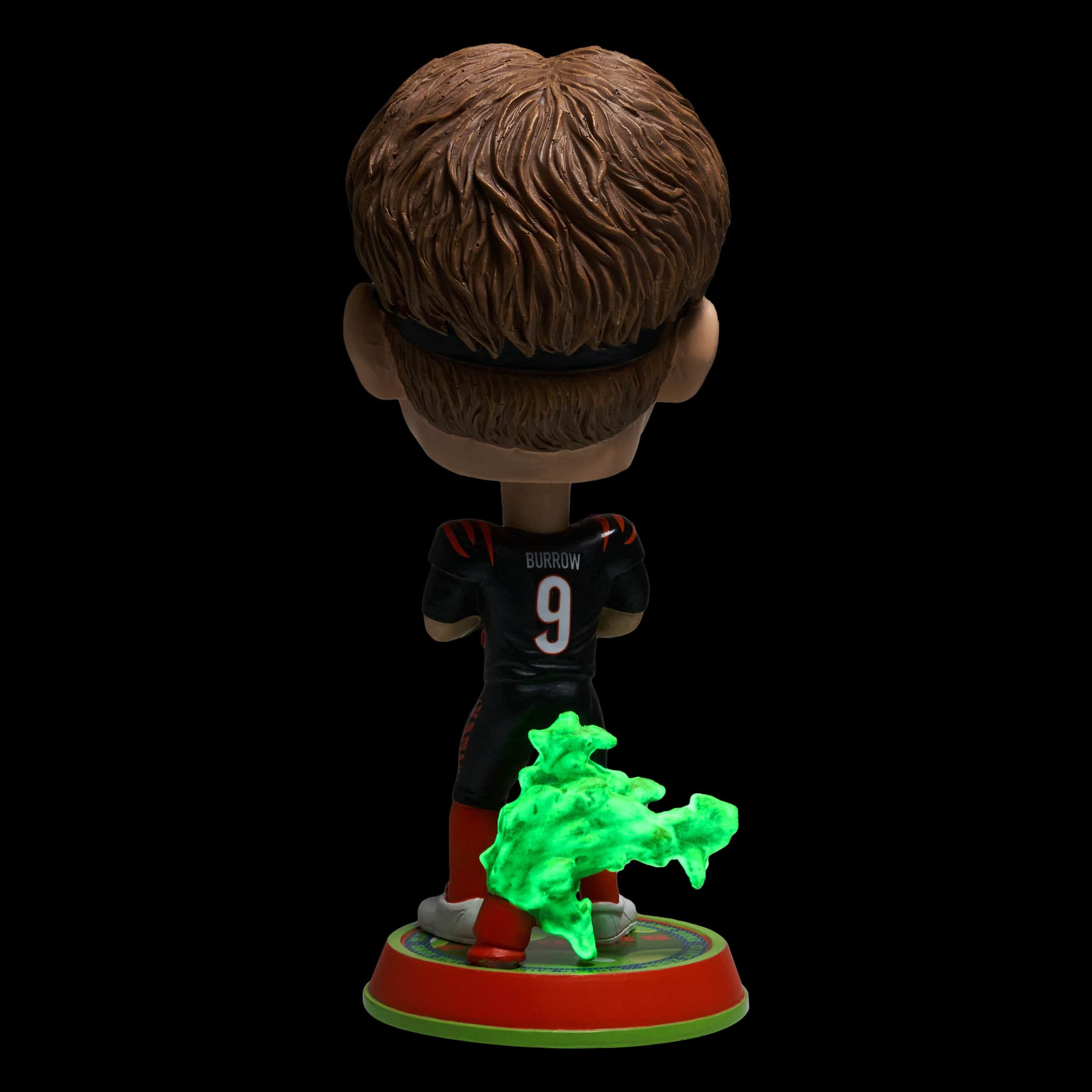 Joe Burrow Cincinnati Bengals Nickelodeon Glow in the Dark Bighead Bobblehead - Image 6