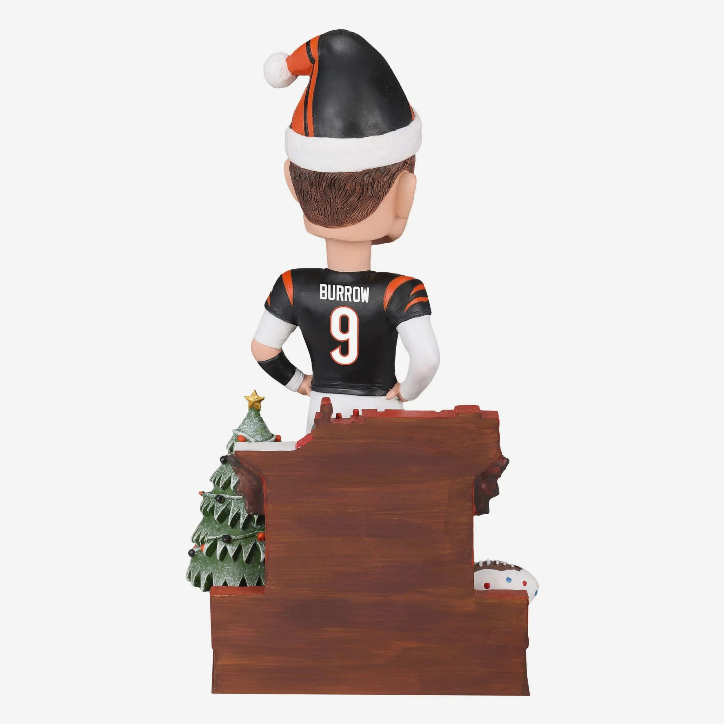 Joe Burrow Cincinnati Bengals Snow Globe Bobblehead - Image 5