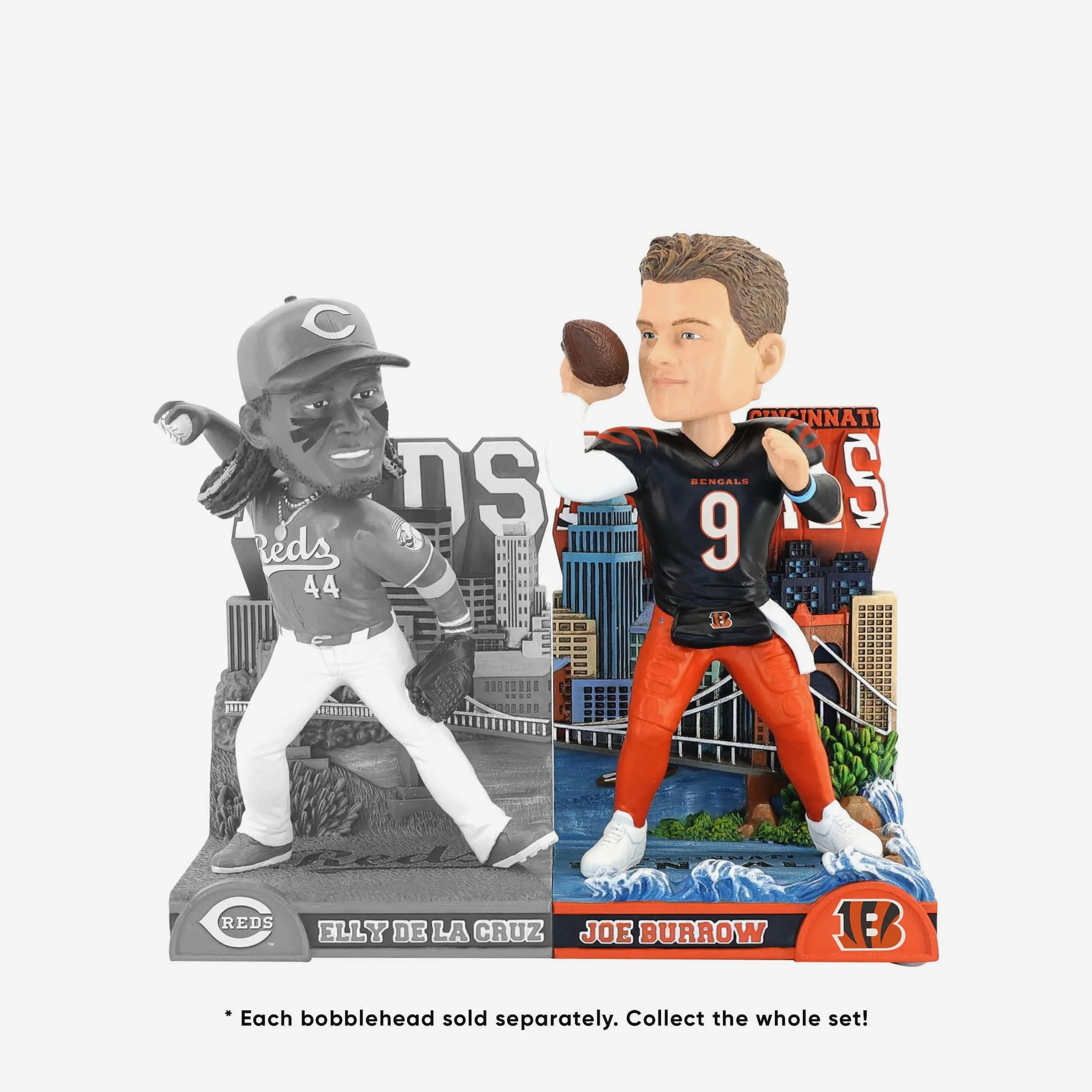 Joe Burrow Cincinnati Bengals The Queen City Bobblehead - Image 6