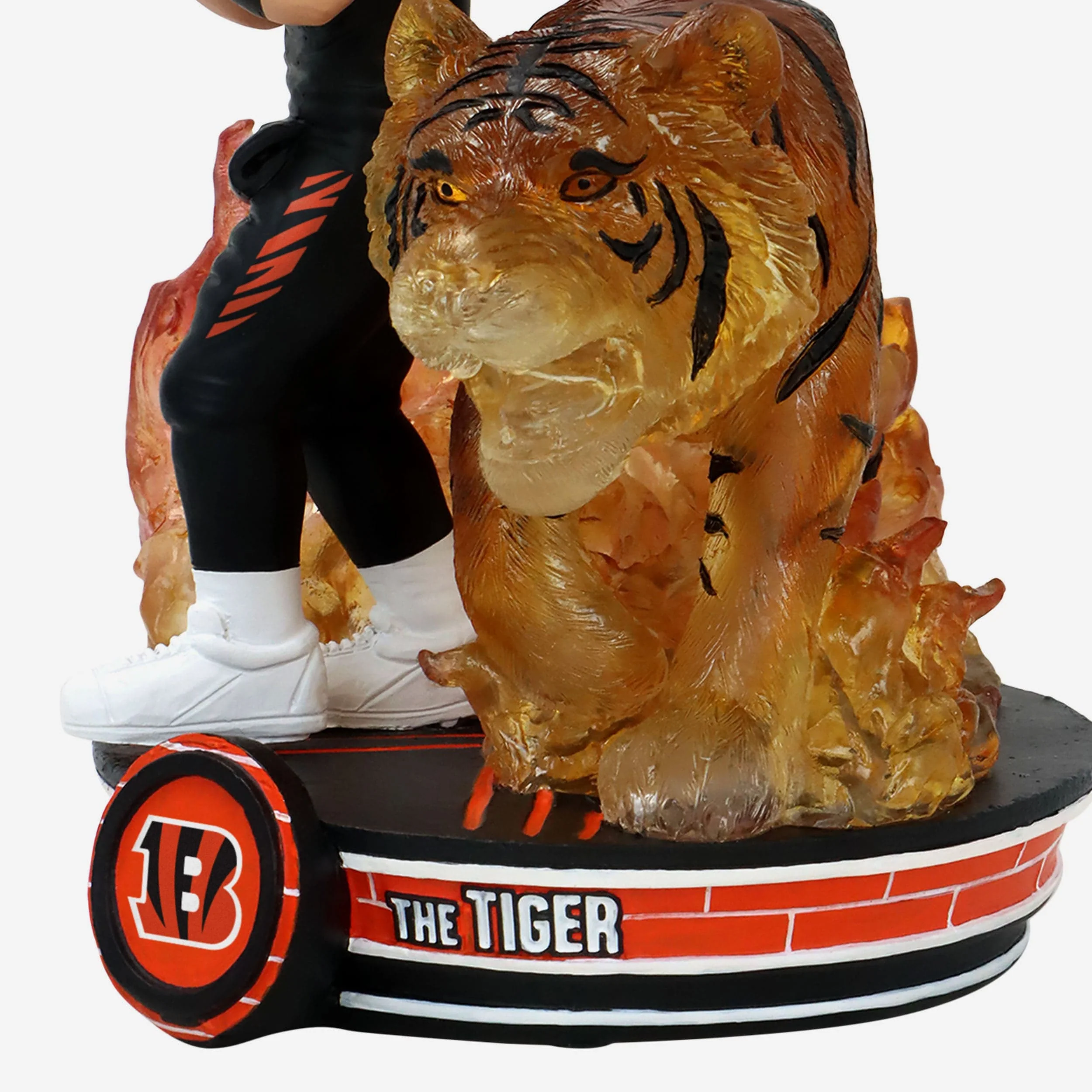 Joe Burrow Cincinnati Bengals Tiger Spirit Animal Bobblehead - Image 4