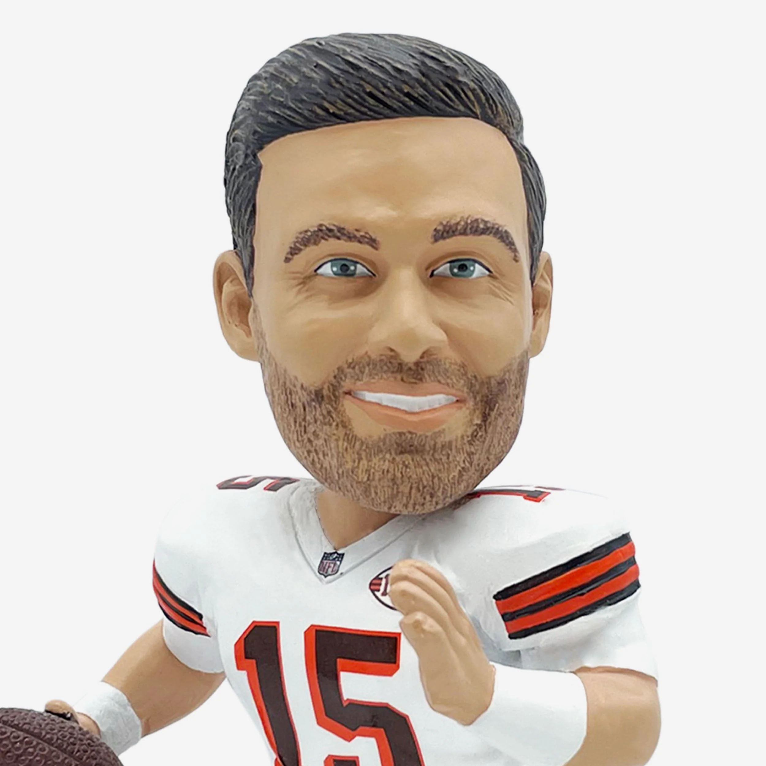 Joe Flacco Cleveland Browns from the Couch to the Field Bobblehead - Image 2