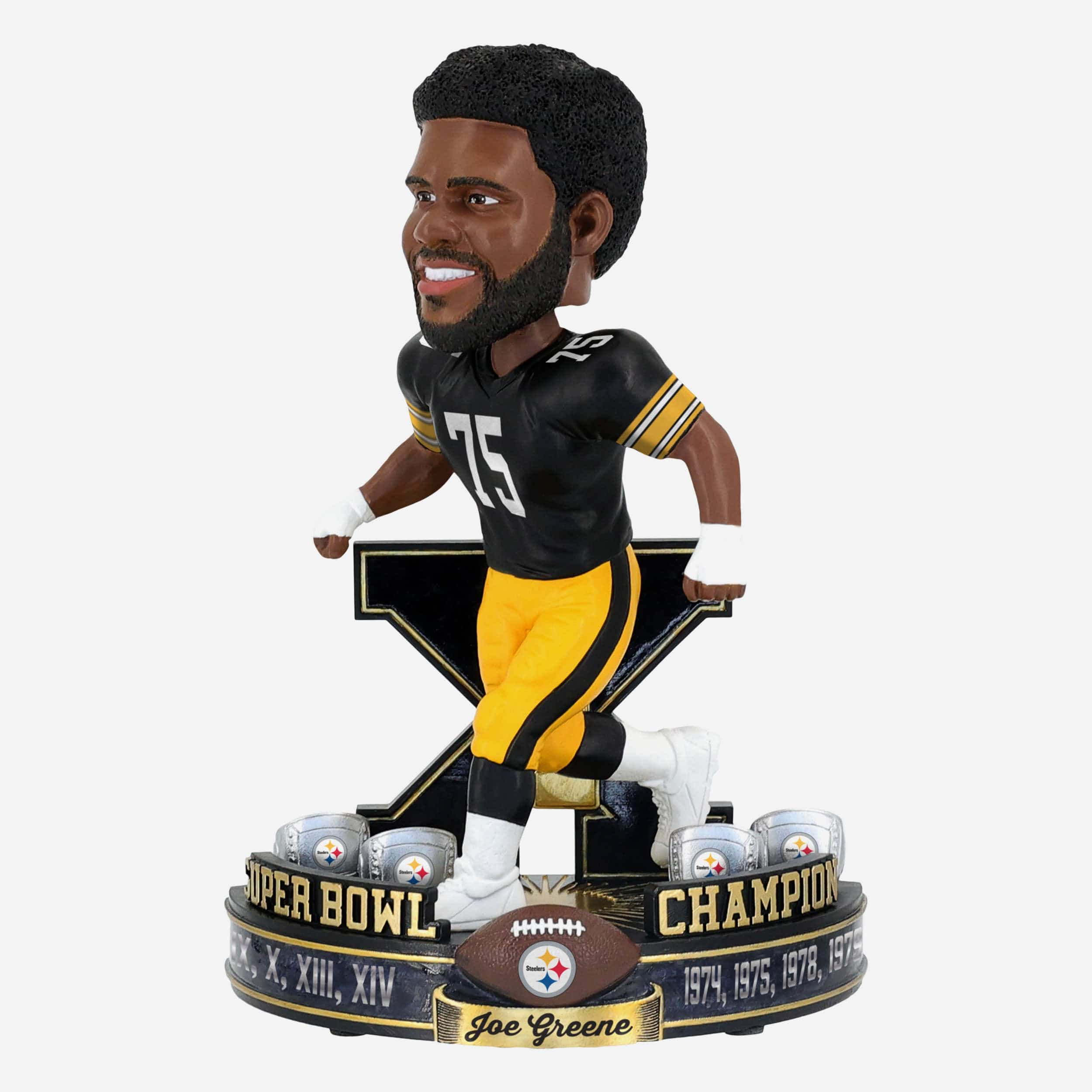 Joe Greene Pittsburgh Steelers 4x Super Bowl Champion Bobblehead