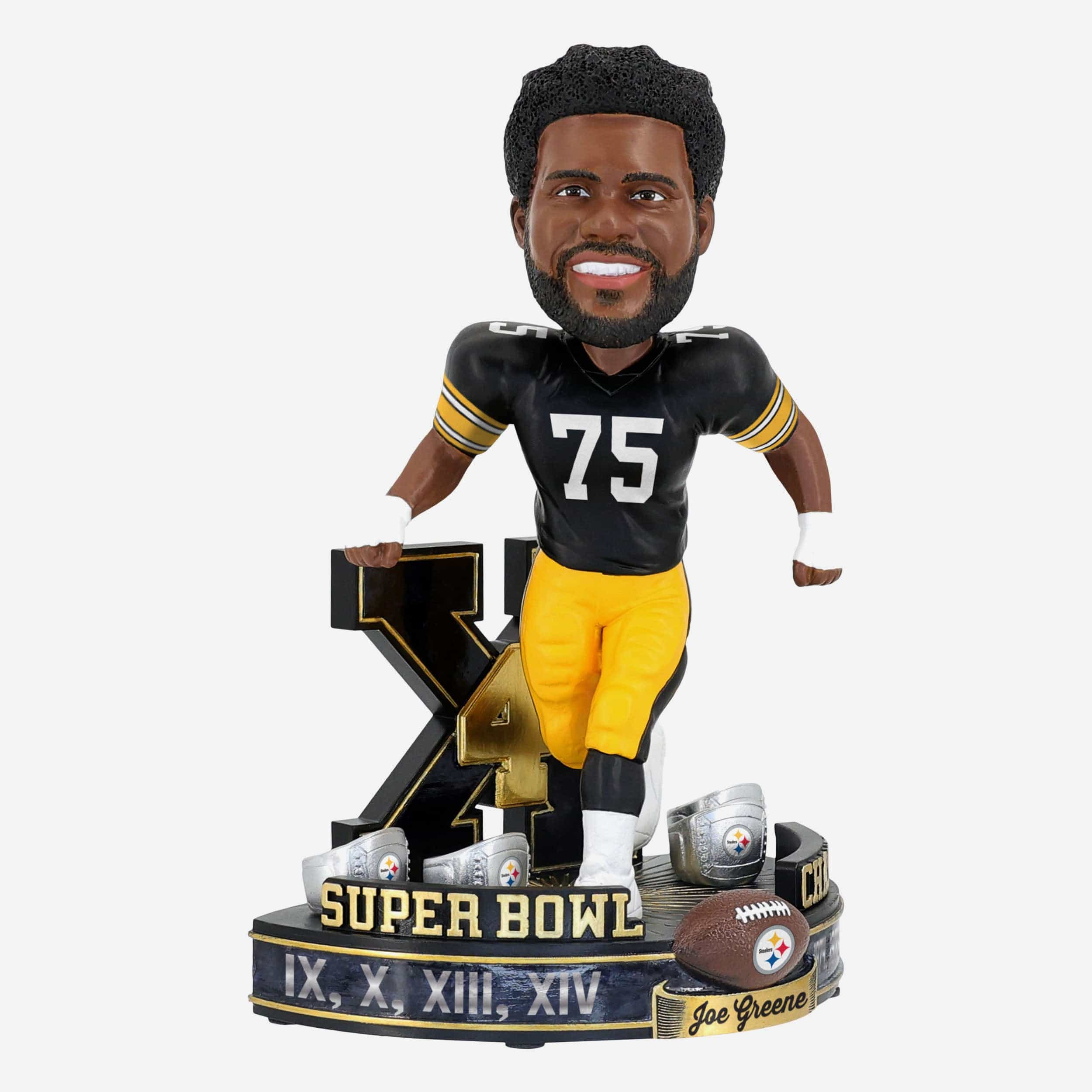 Joe Greene Pittsburgh Steelers 4x Super Bowl Champion Bobblehead - Image 4