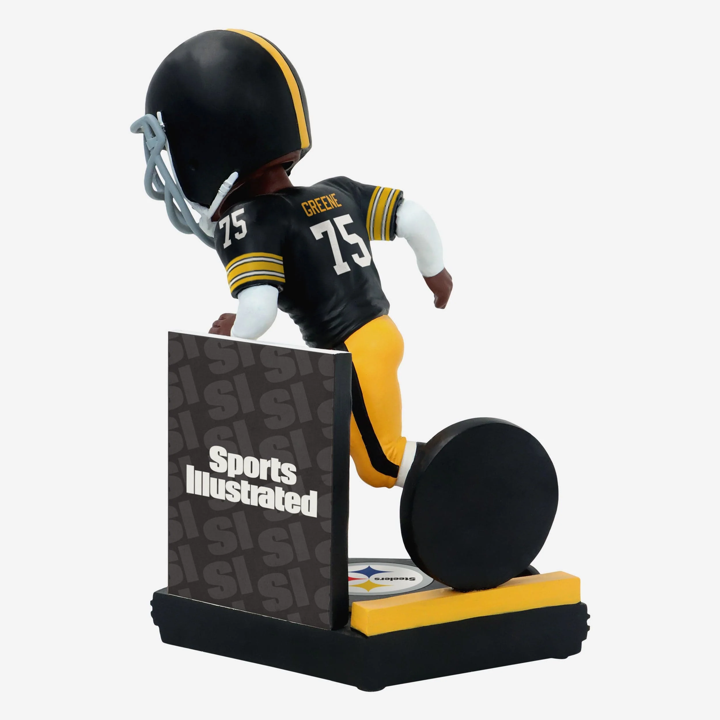 Joe Greene Pittsburgh Steelers Man of Steel Sports Illustrated Cover Bobblehead - Image 6